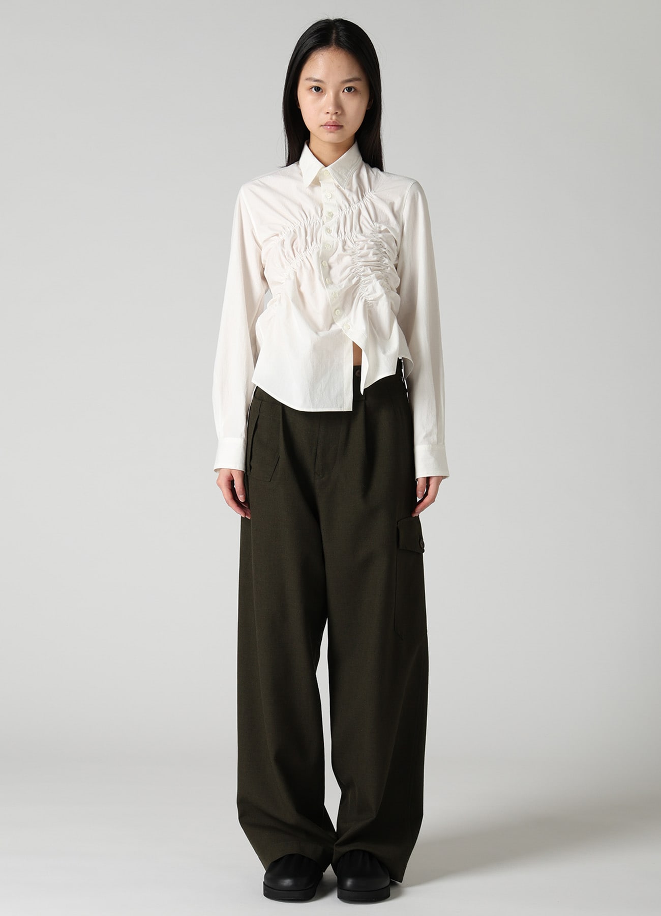 VINTAGE MILITARY SERGE CARGO PANTS