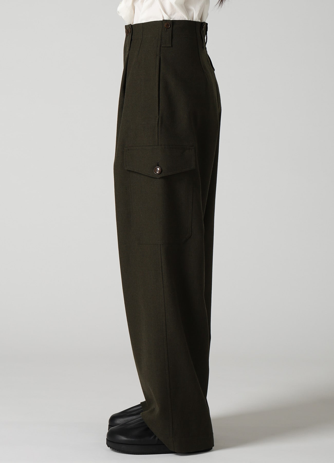 VINTAGE MILITARY SERGE CARGO PANTS
