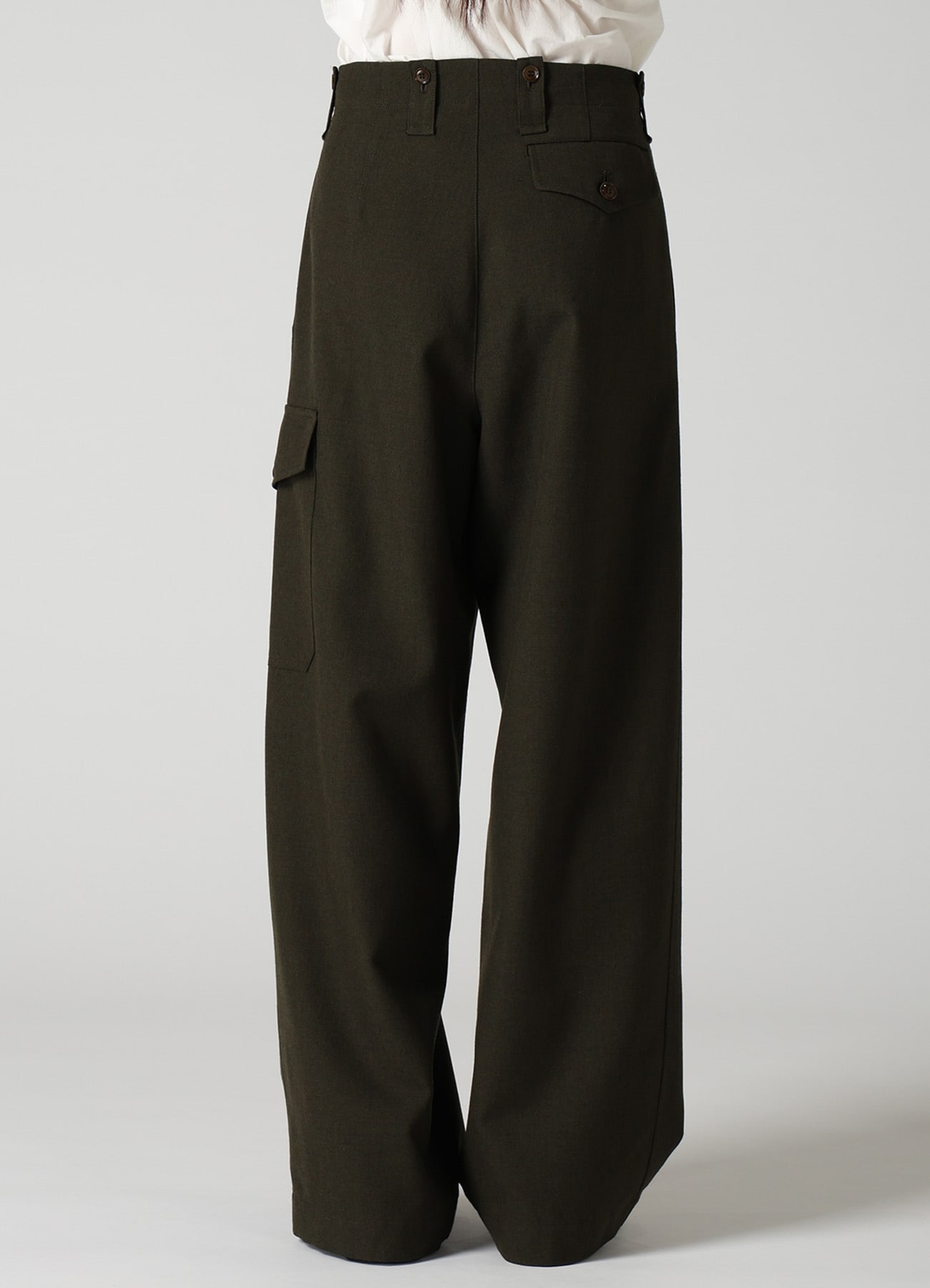 VINTAGE MILITARY SERGE CARGO PANTS