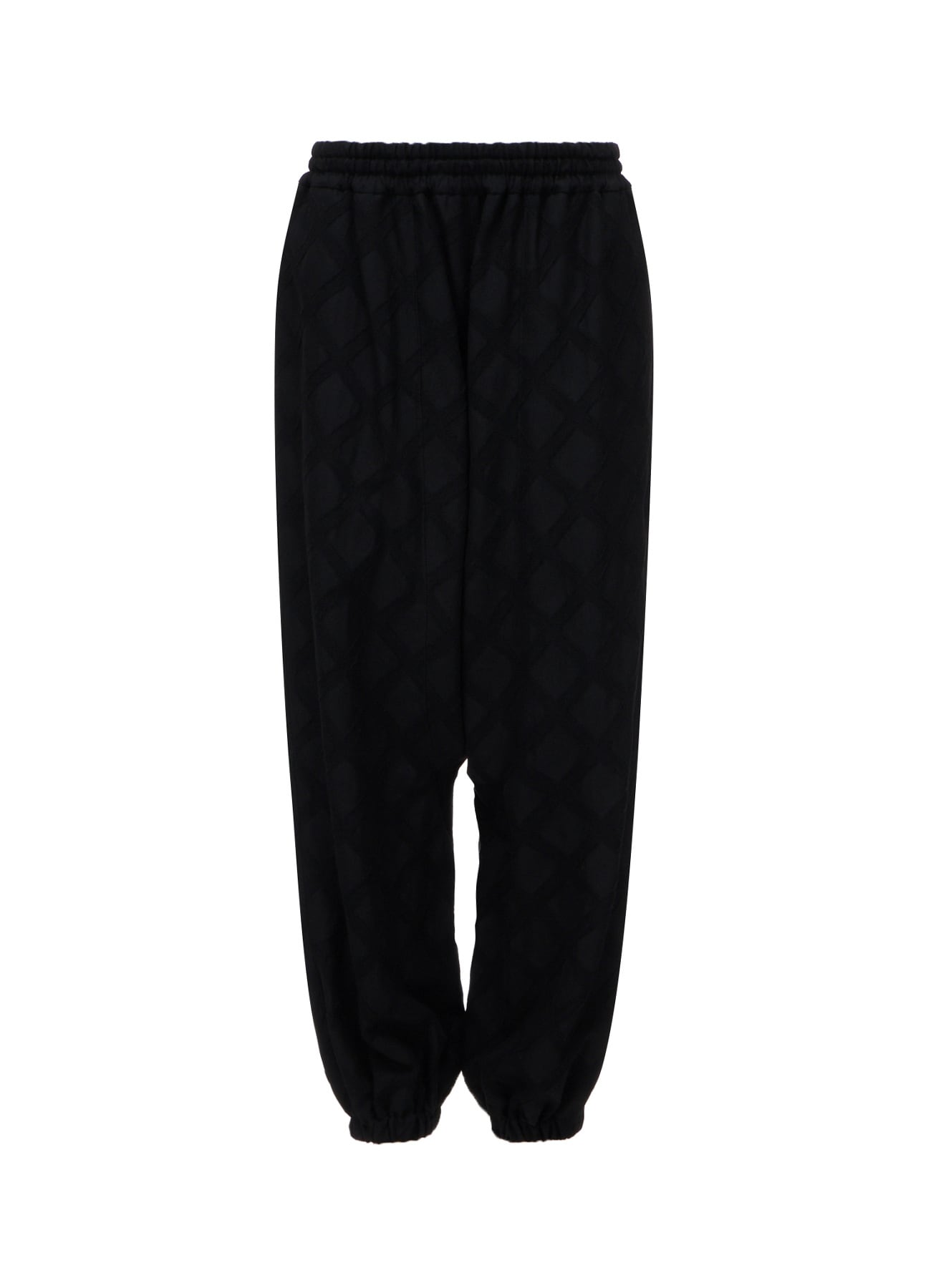 PLAID JACQUARD SAROUEL PANTS