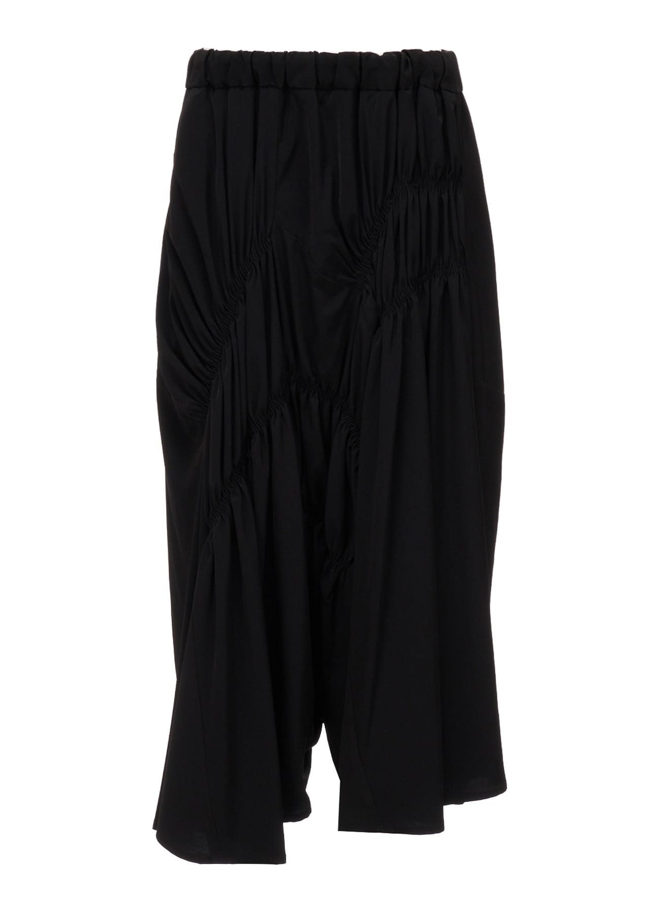 TA/PE SUPER VIYON TUSSER GATHERED PANTS