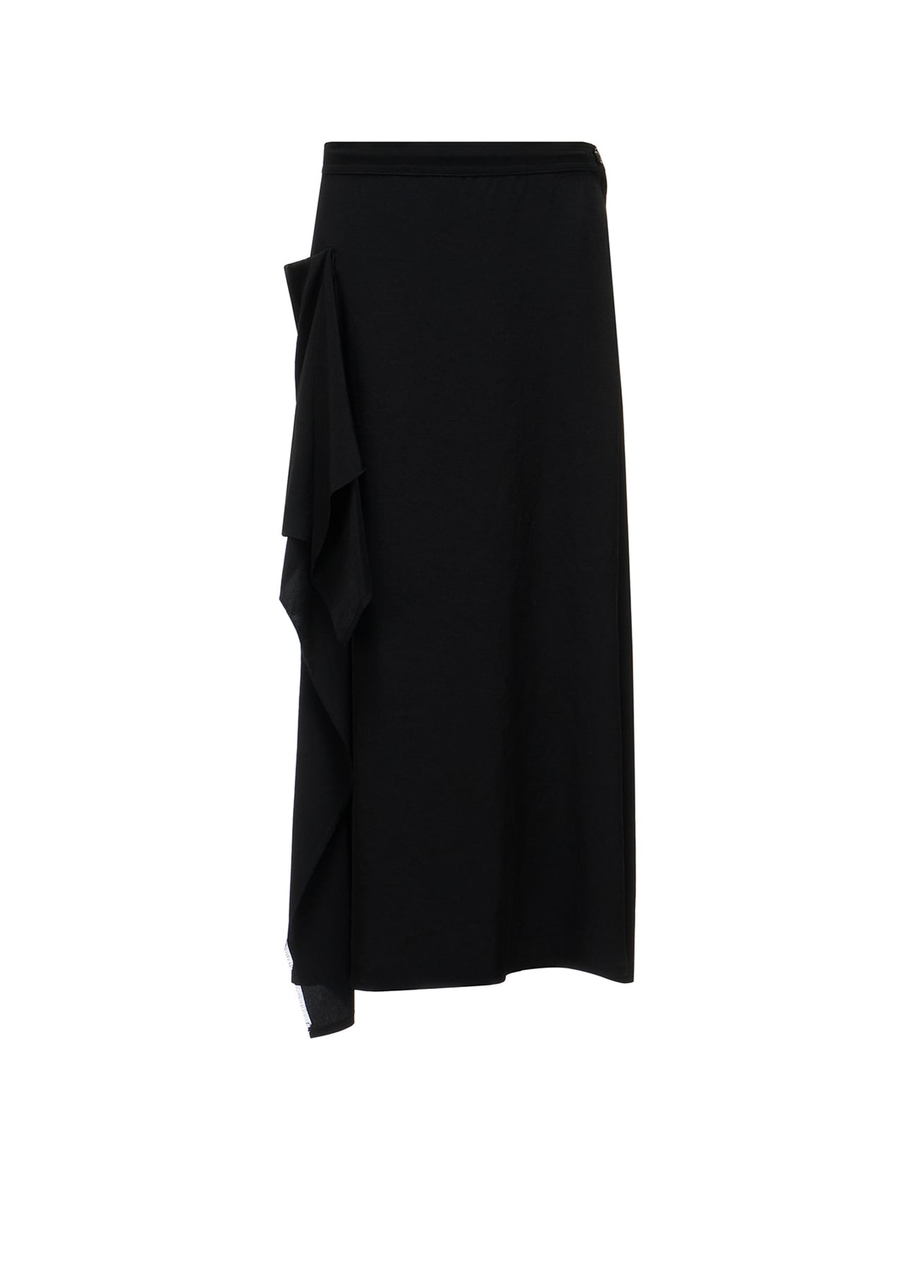 TA/PE CREPE DE CHINE RIGHT DRAPE SKIRT