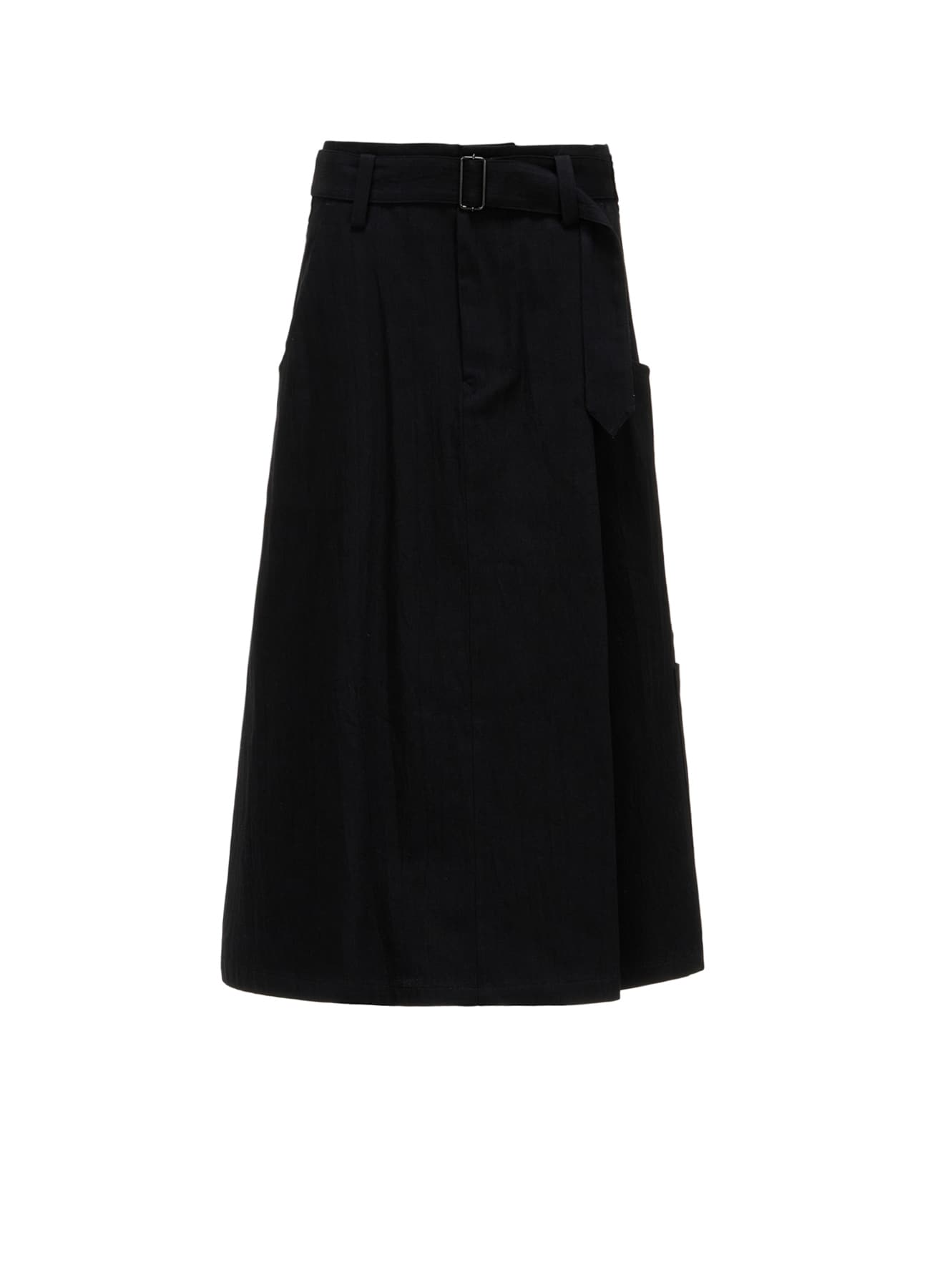 8OZ DENIM WASH BELTED SKIRT