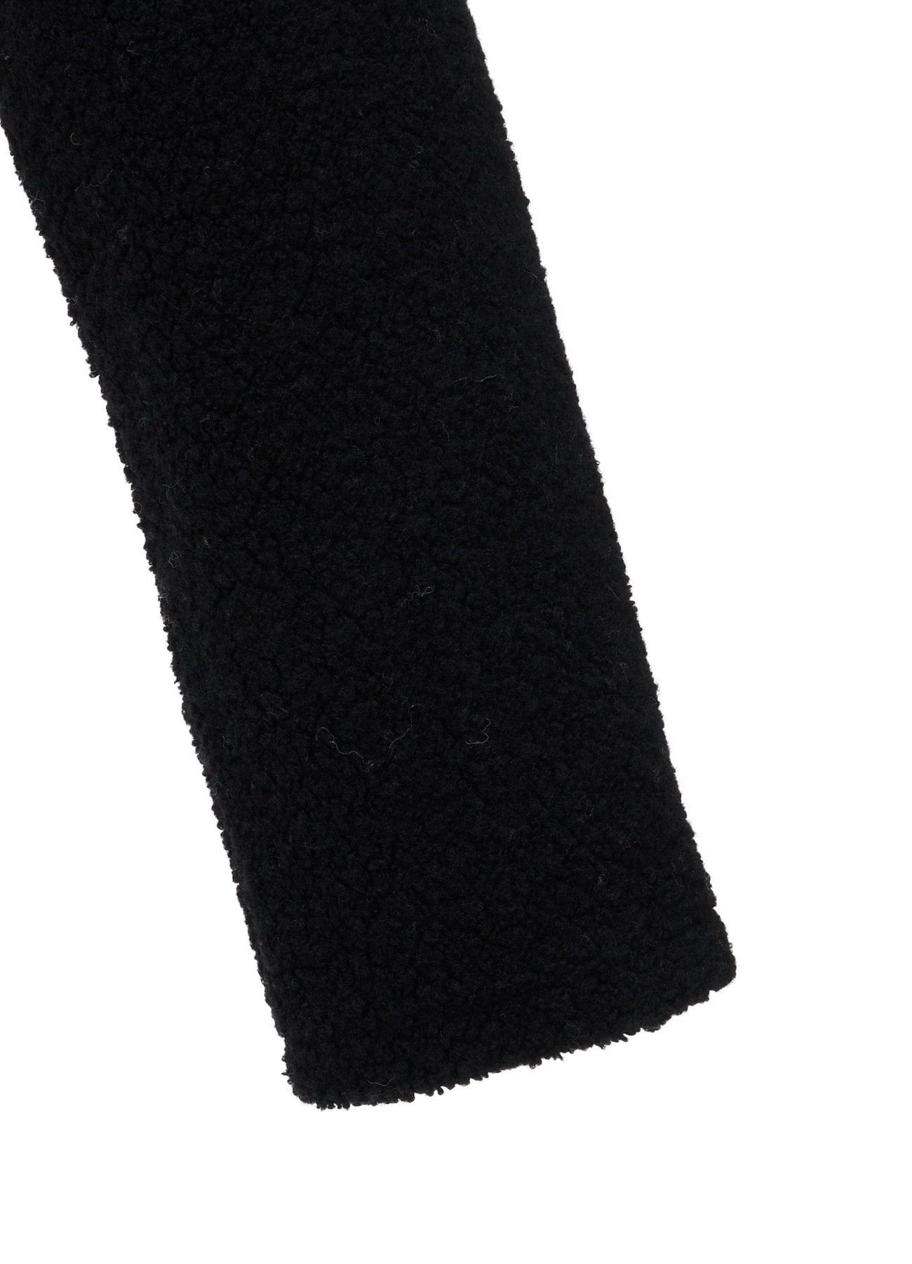 WOOL BLEND PILE SHORT JACKET