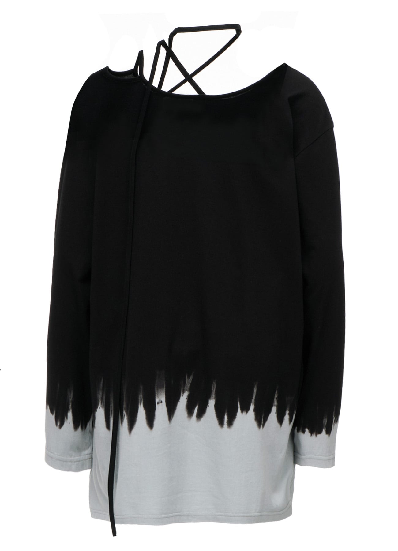 DISCHARGE DYED LONG SLEEVE T-SHIRT