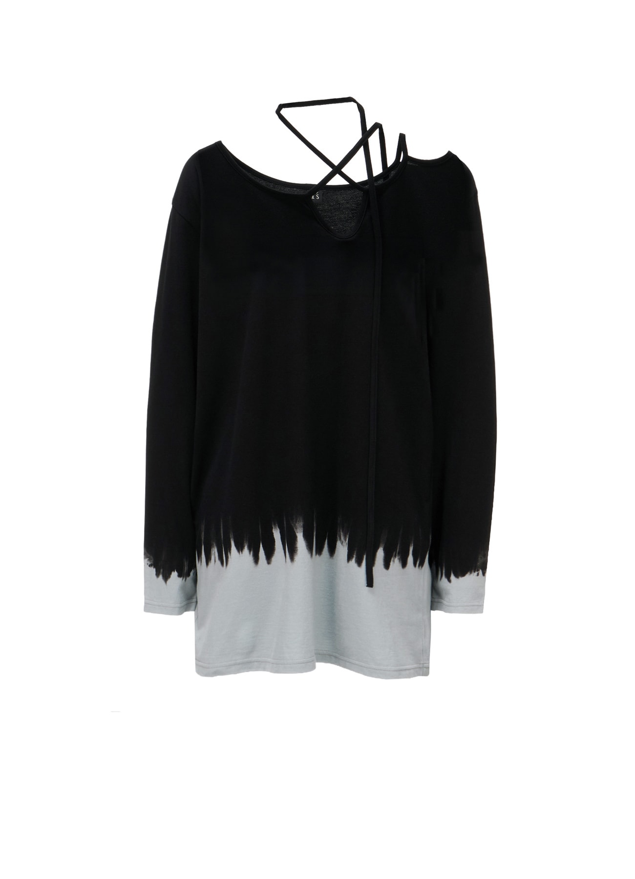 DISCHARGE DYED LONG SLEEVE T-SHIRT