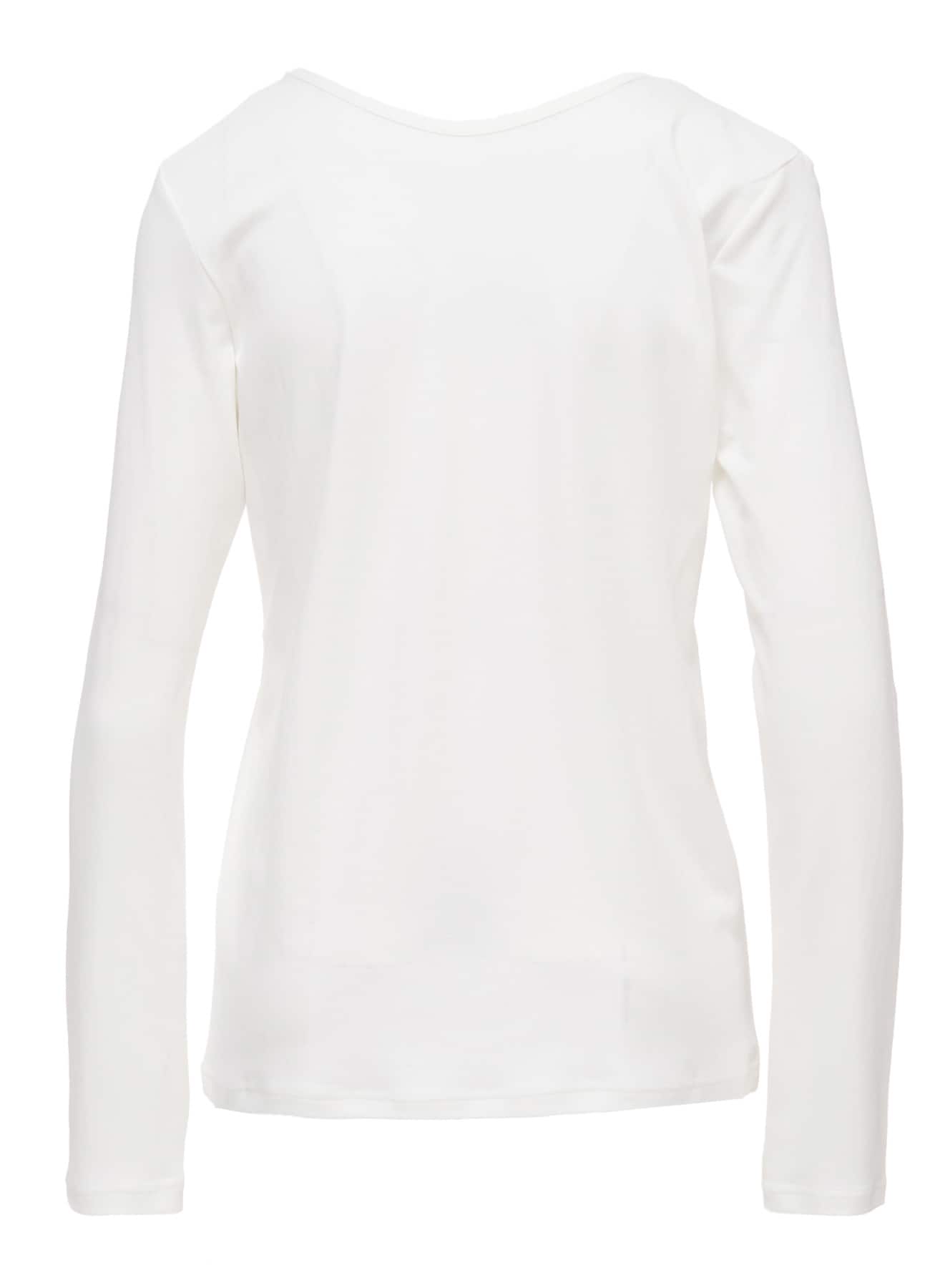 COTTON INTERLOCK LONG SLEEVE T-SHIRT