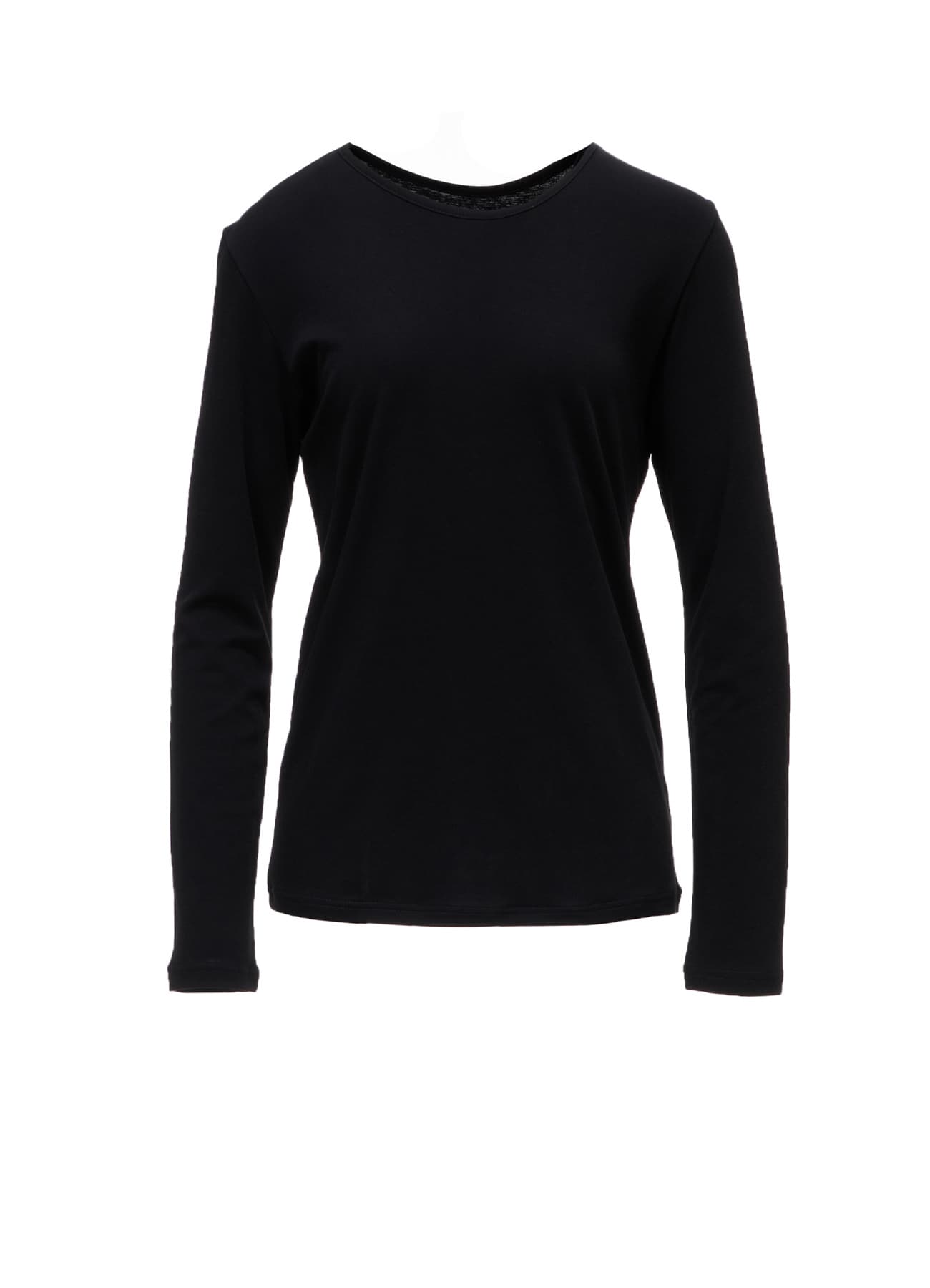 COTTON INTERLOCK LONG SLEEVE T-SHIRT