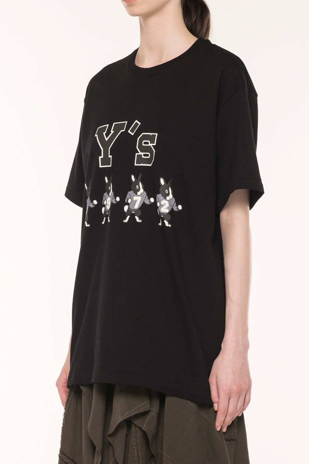 [Y's 1972 - Traditions] RABBIT PIGMENT PRINT SHORT SLEEVE T