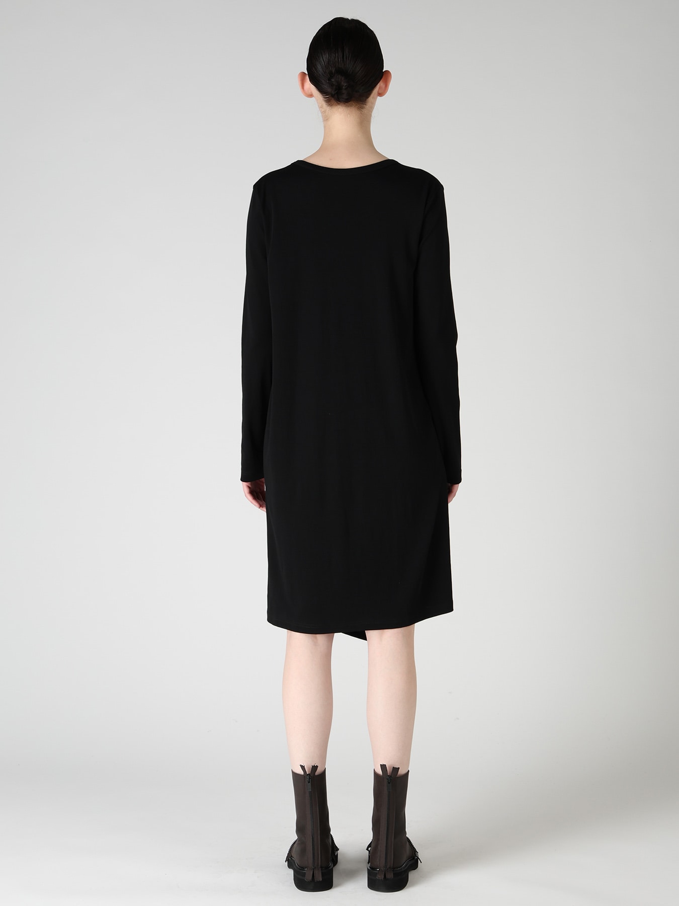 COTTON INTERLOCK FLARE LONG SLEEVE T-SHIRT