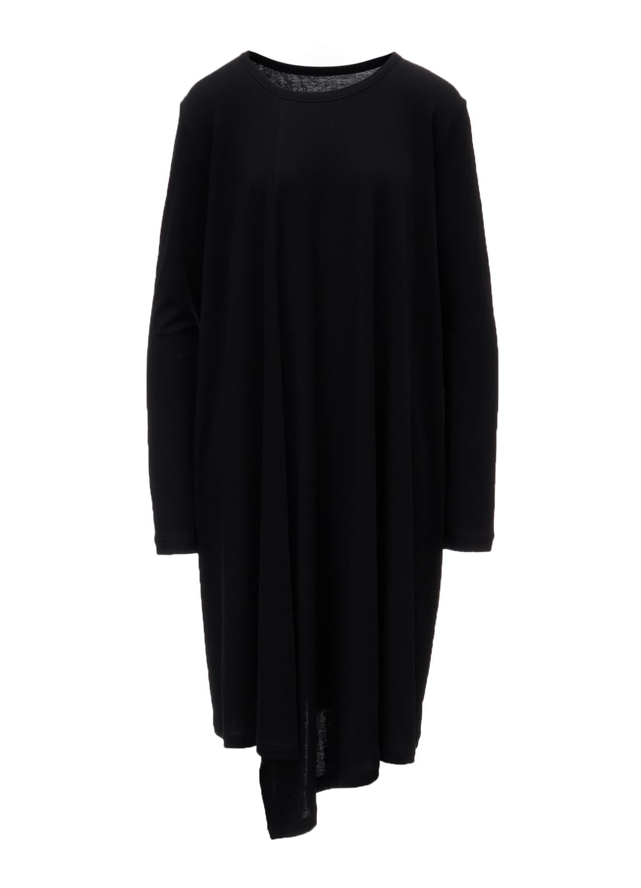 COTTON INTERLOCK FLARE LONG SLEEVE T-SHIRT