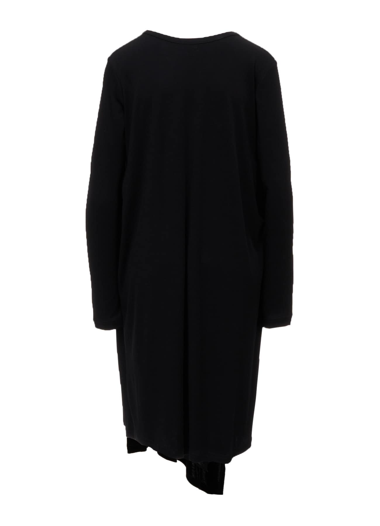 COTTON INTERLOCK FLARE LONG SLEEVE T-SHIRT