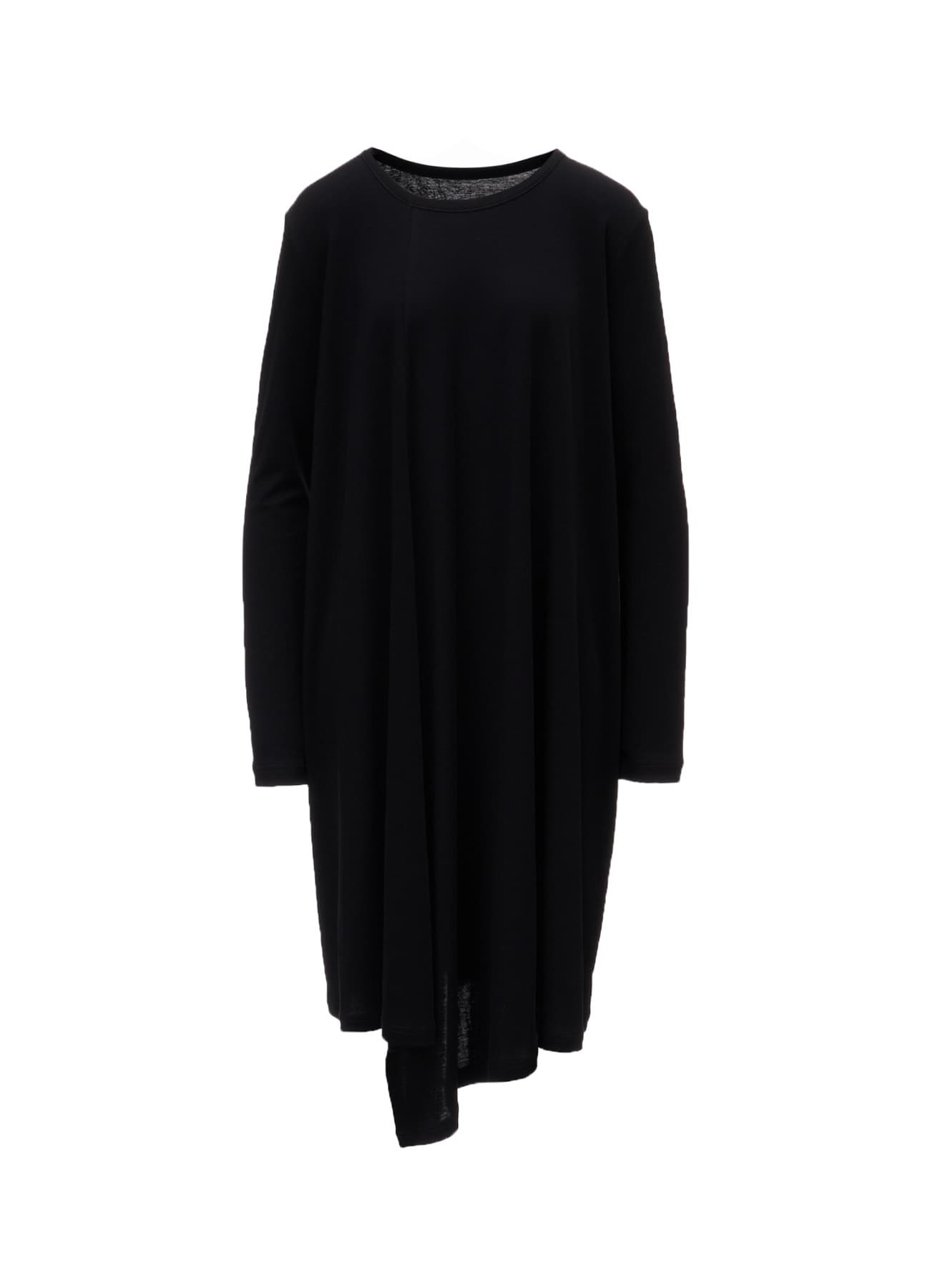 COTTON INTERLOCK FLARE LONG SLEEVE T-SHIRT