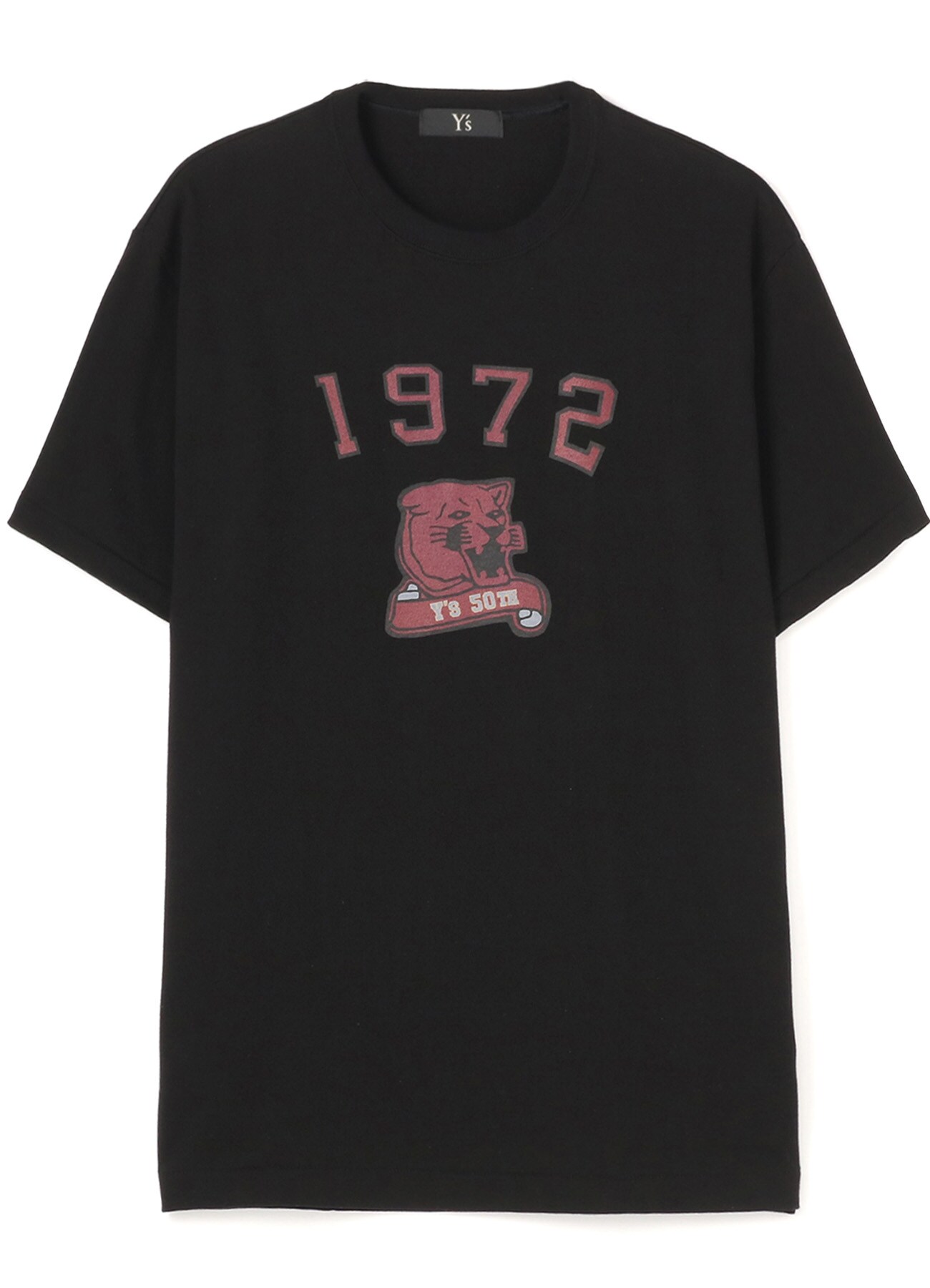 [Y's 1972 - Traditions] TIGER PIGMENT PRINT SHORT SLEEVE T