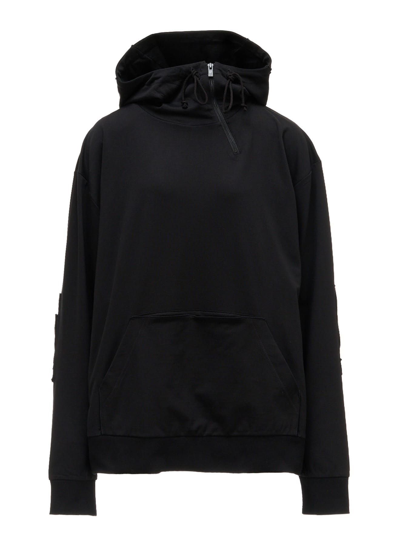 FRENCH TERRY PANEL BIG HOODIE