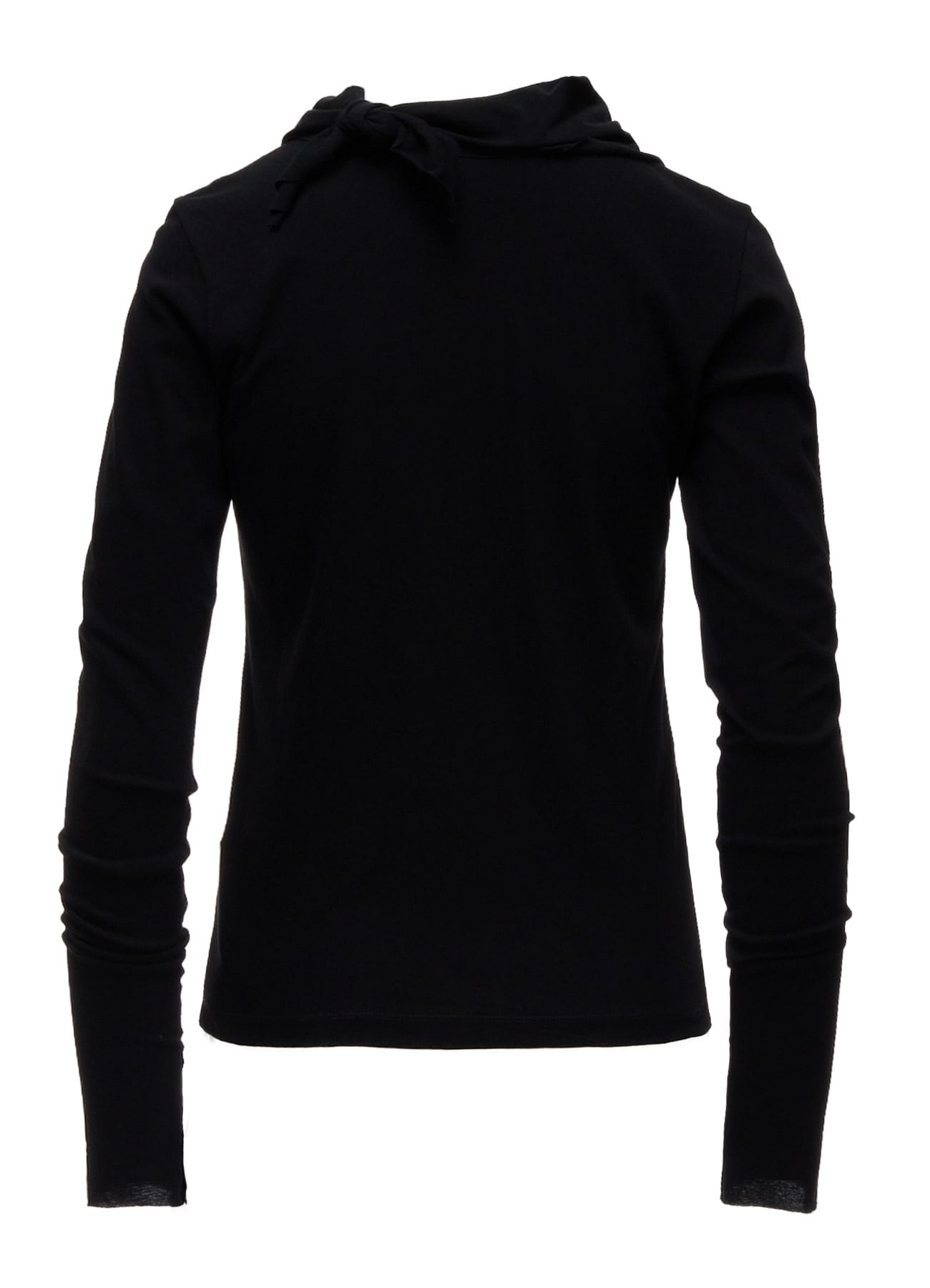 HARD TWISTED JERSEY COLLAR SCARF T-SHIRT