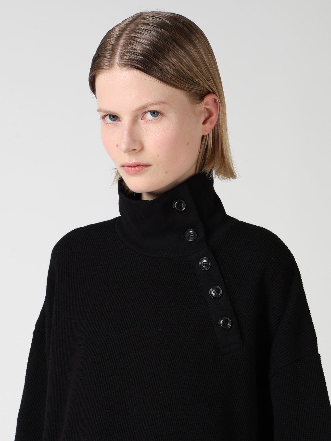 WAFFLE RELAXED POLO SHIRT