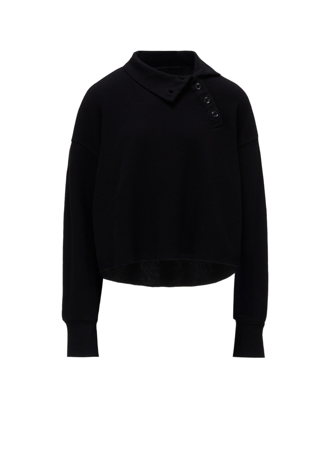 WAFFLE RELAXED POLO SHIRT