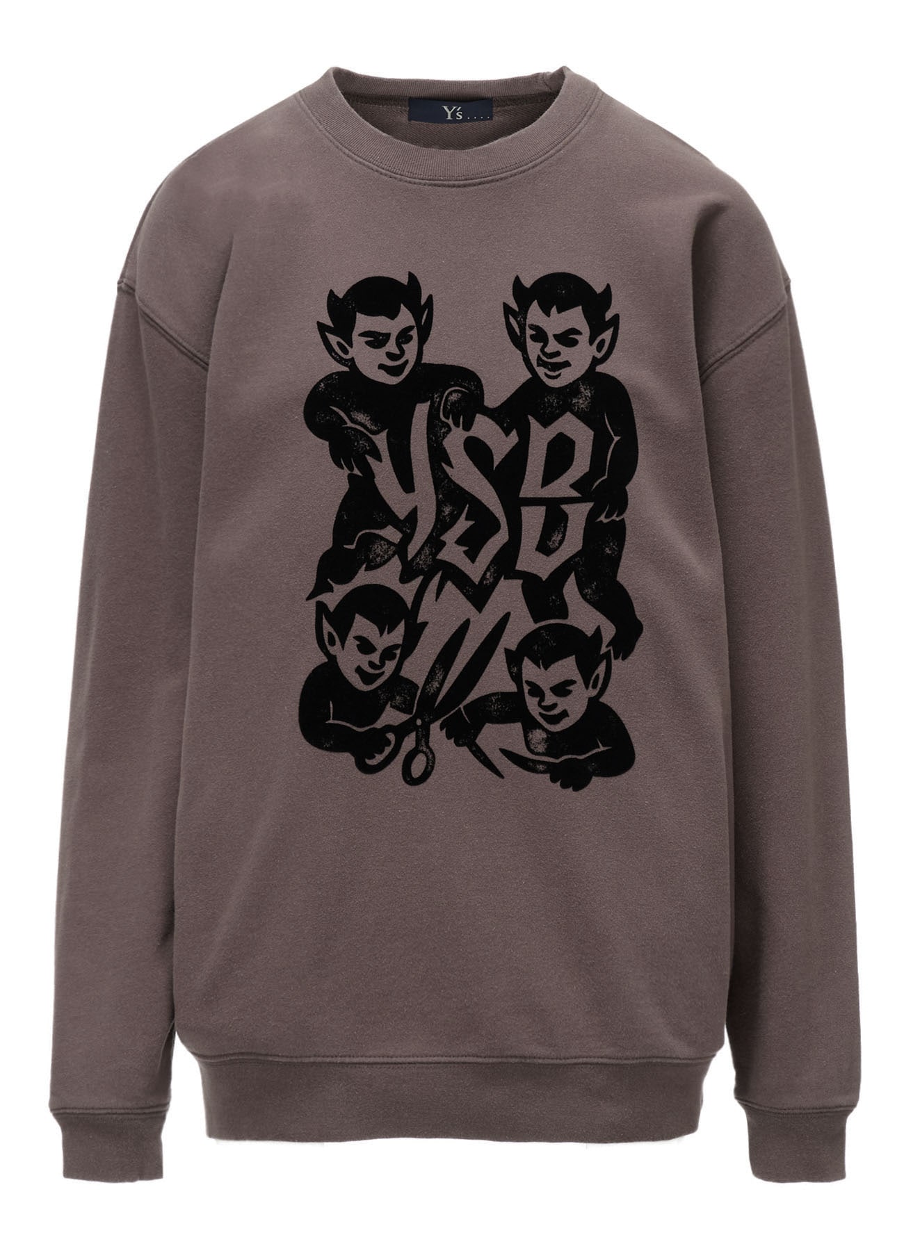 DEVIL PRINT SWEAT SHIRT