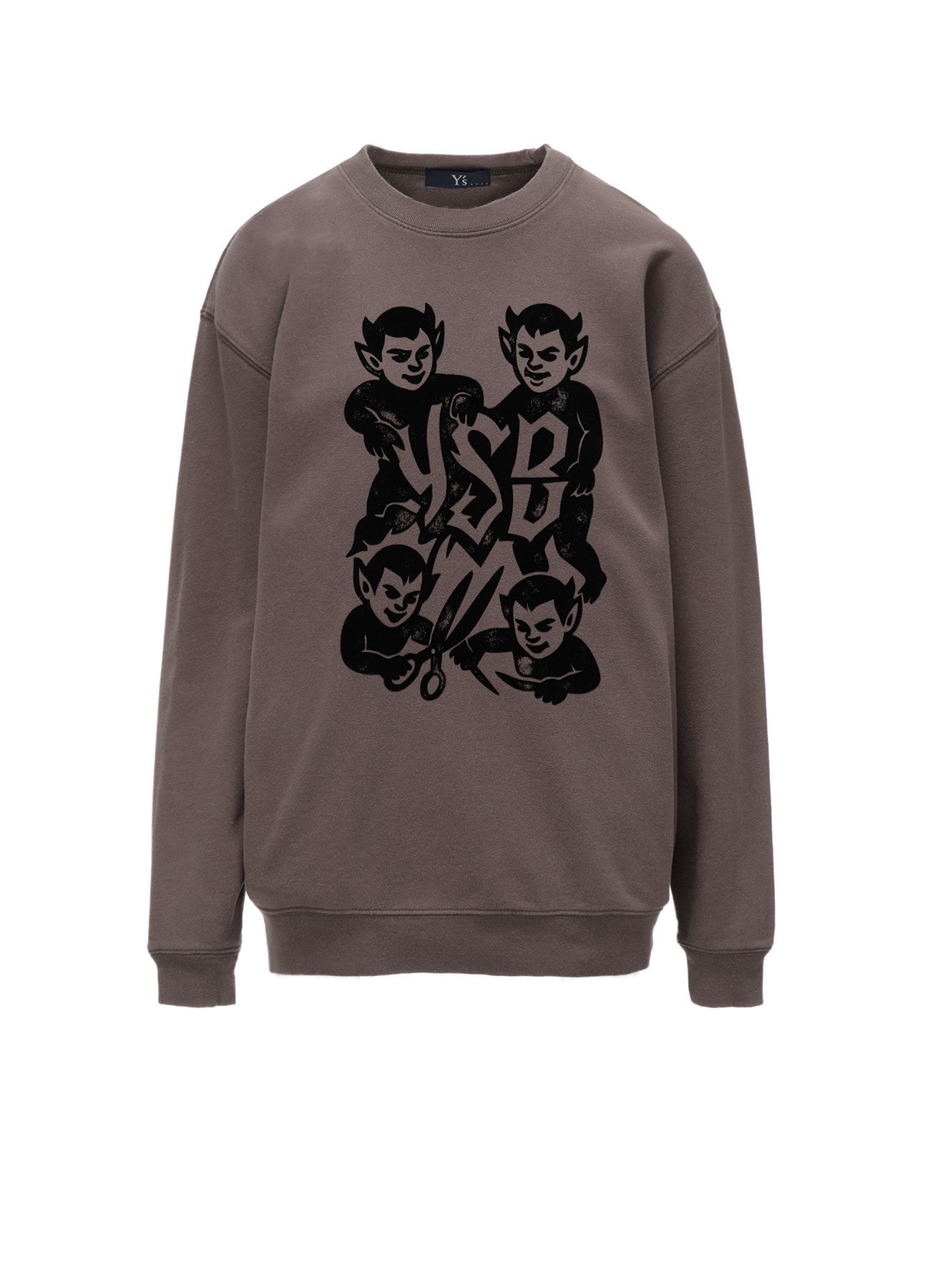 DEVIL PRINT SWEAT SHIRT