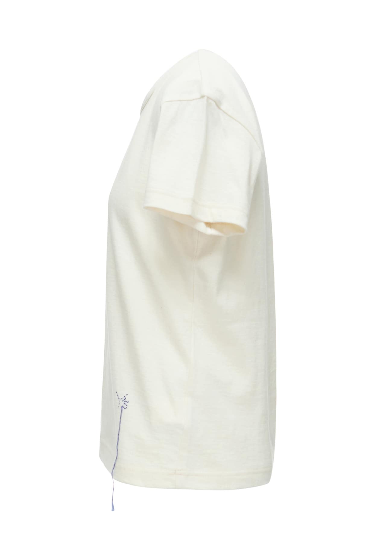 COTTON JERSEY Y'S STITCH T-SHIRT
