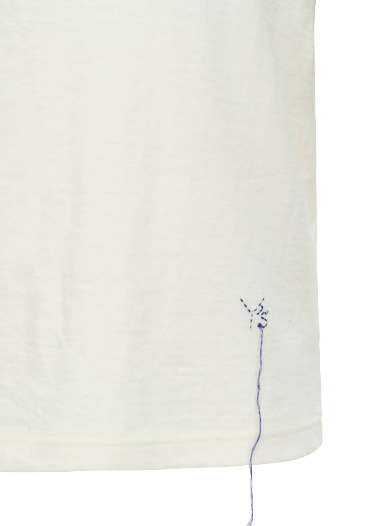 COTTON JERSEY Y'S STITCH T-SHIRT