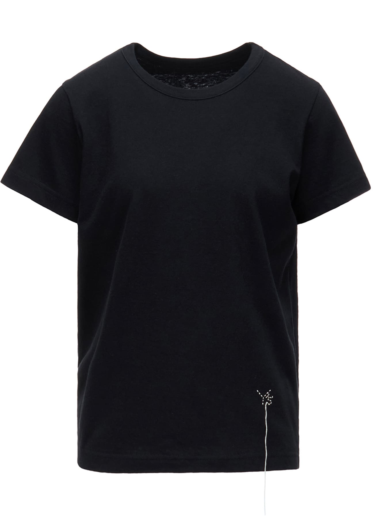COTTON JERSEY Y'S STITCH T-SHIRT