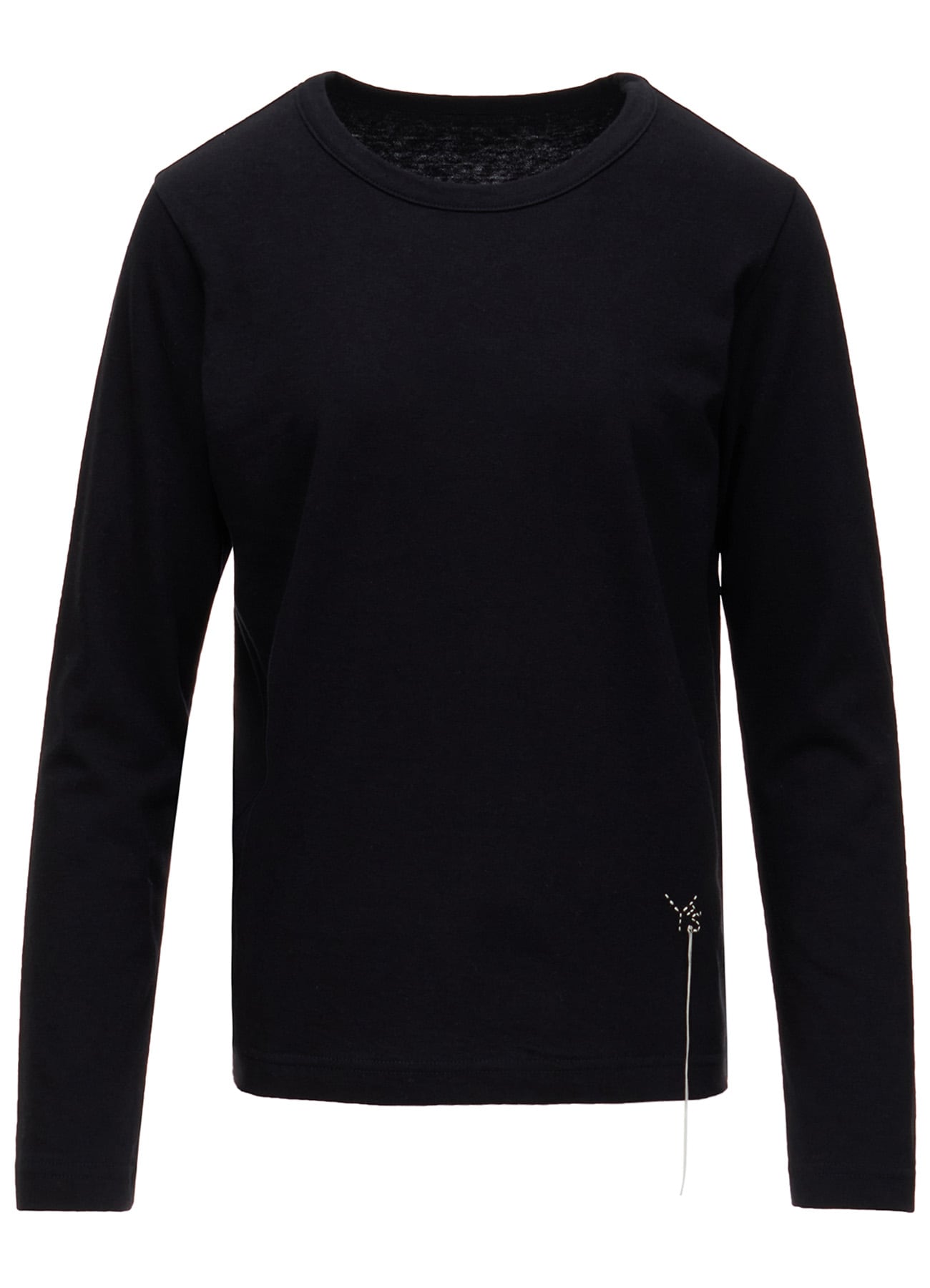 COTTON JERSEY Y'S STITCH LONG SLEEVE T-SHIRT