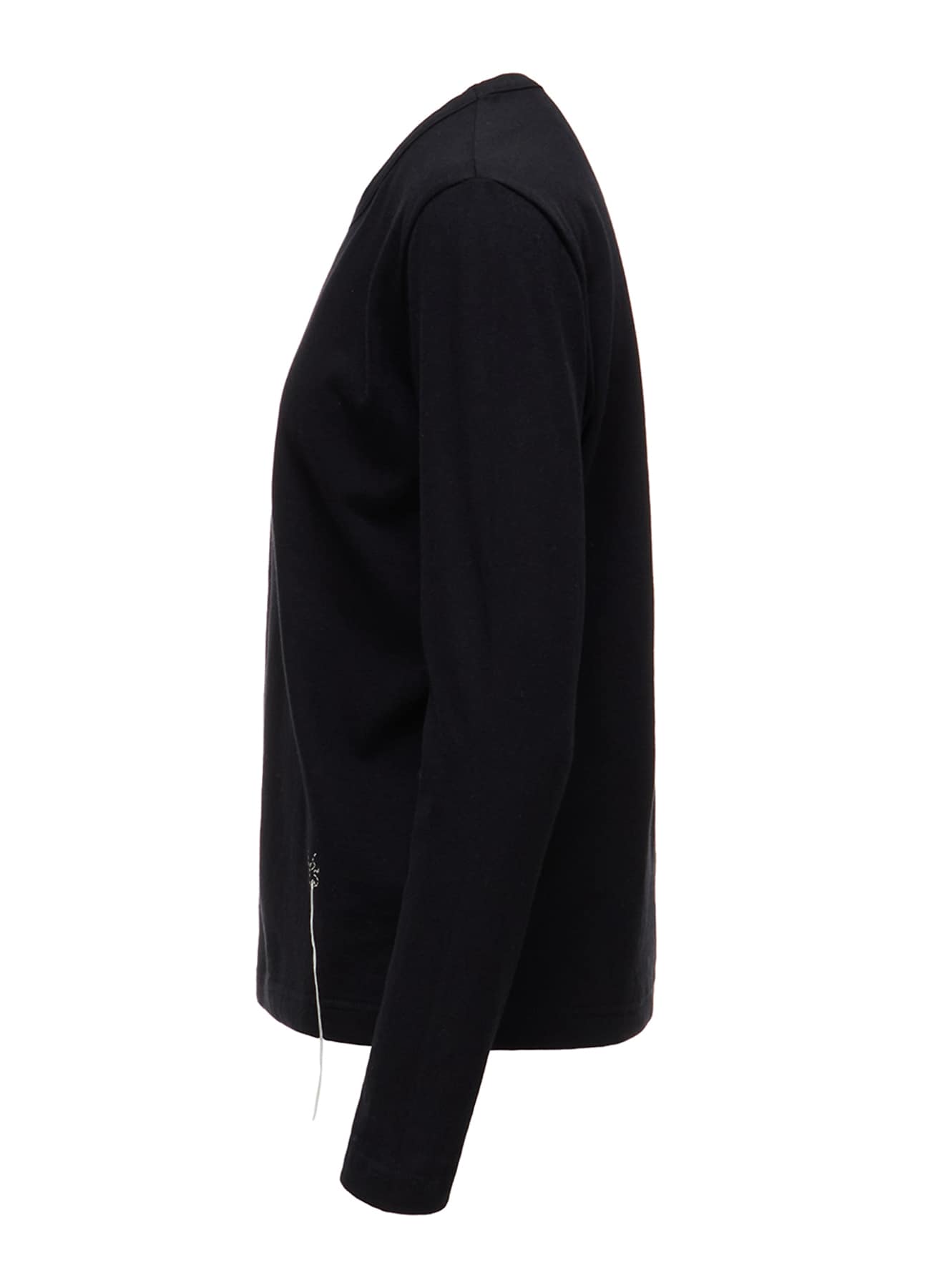 COTTON JERSEY Y'S STITCH LONG SLEEVE T-SHIRT