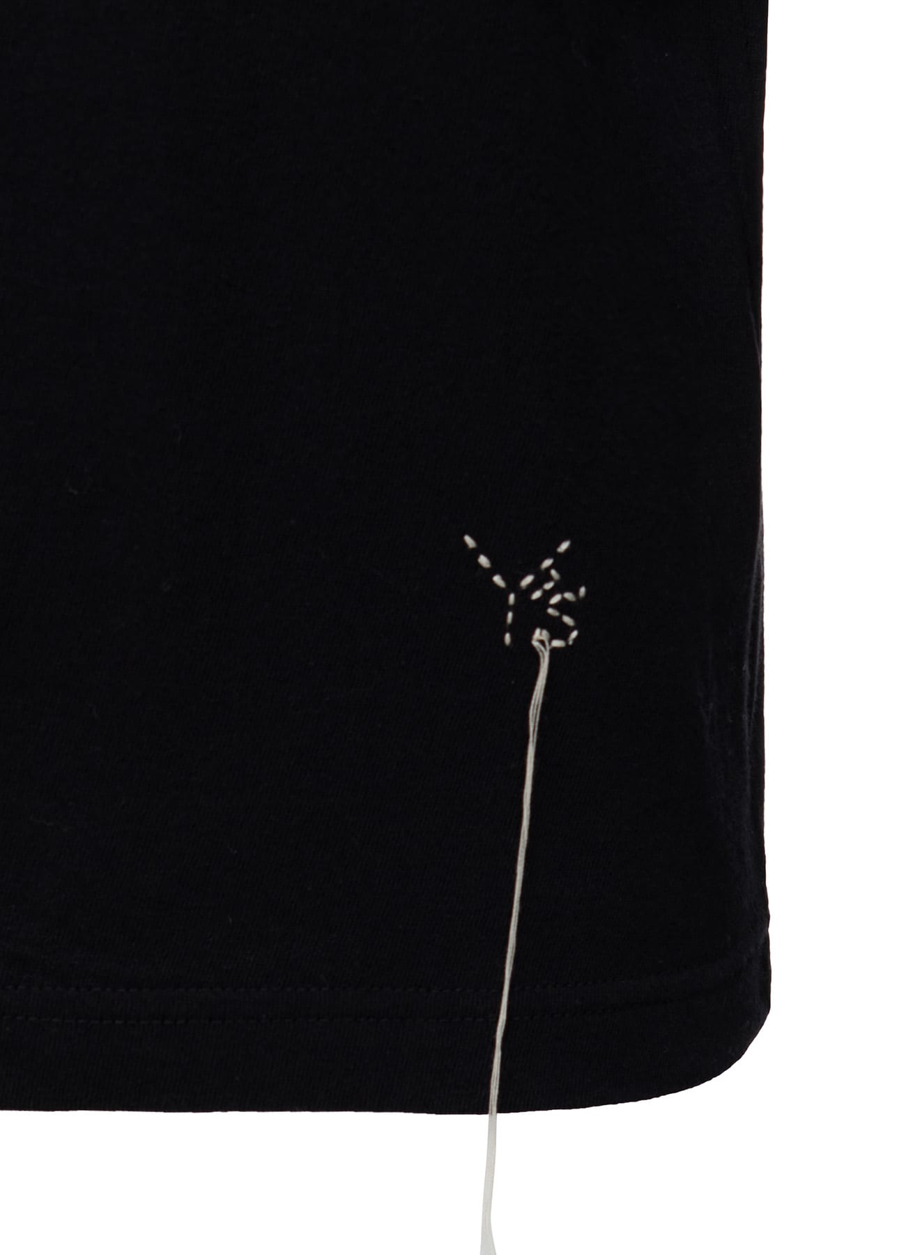 COTTON JERSEY Y'S STITCH LONG SLEEVE T-SHIRT