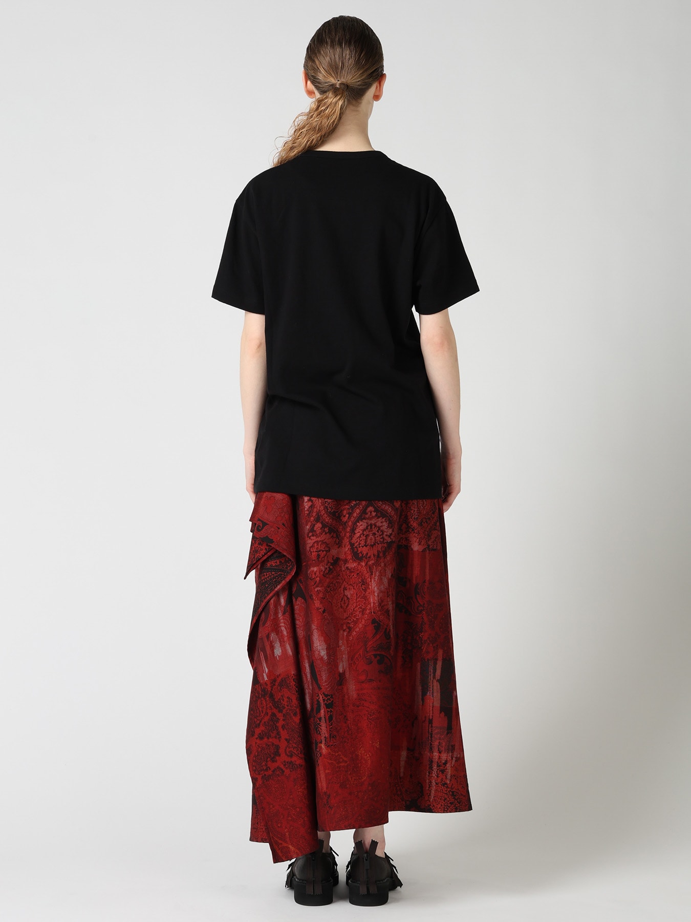 COTTON JERSEY Y'S STITCH BIG T-SHIRT