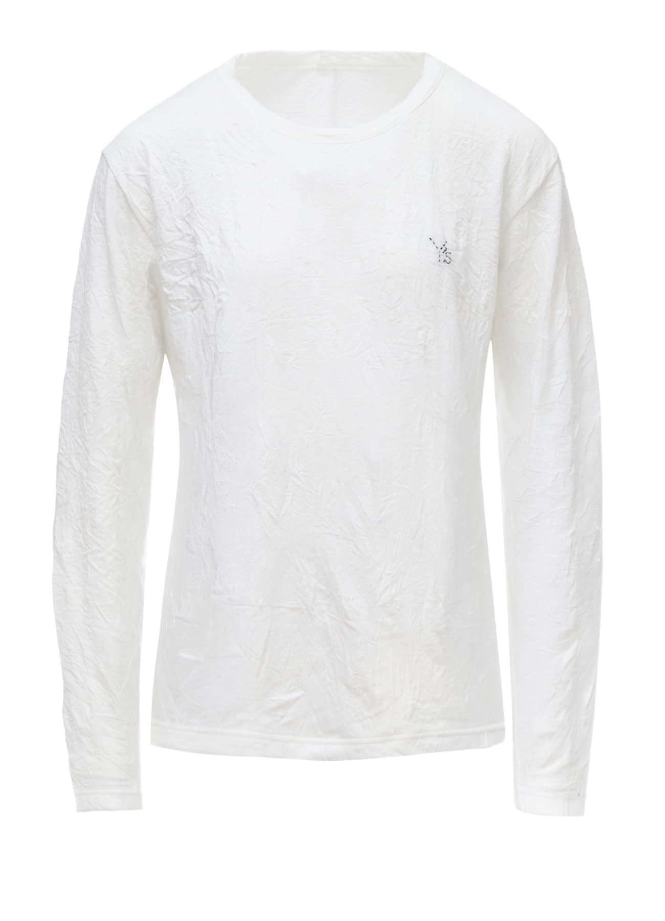 COTTON JERSEY Y'S STITCH LONG SLEEVE T-SHIRT