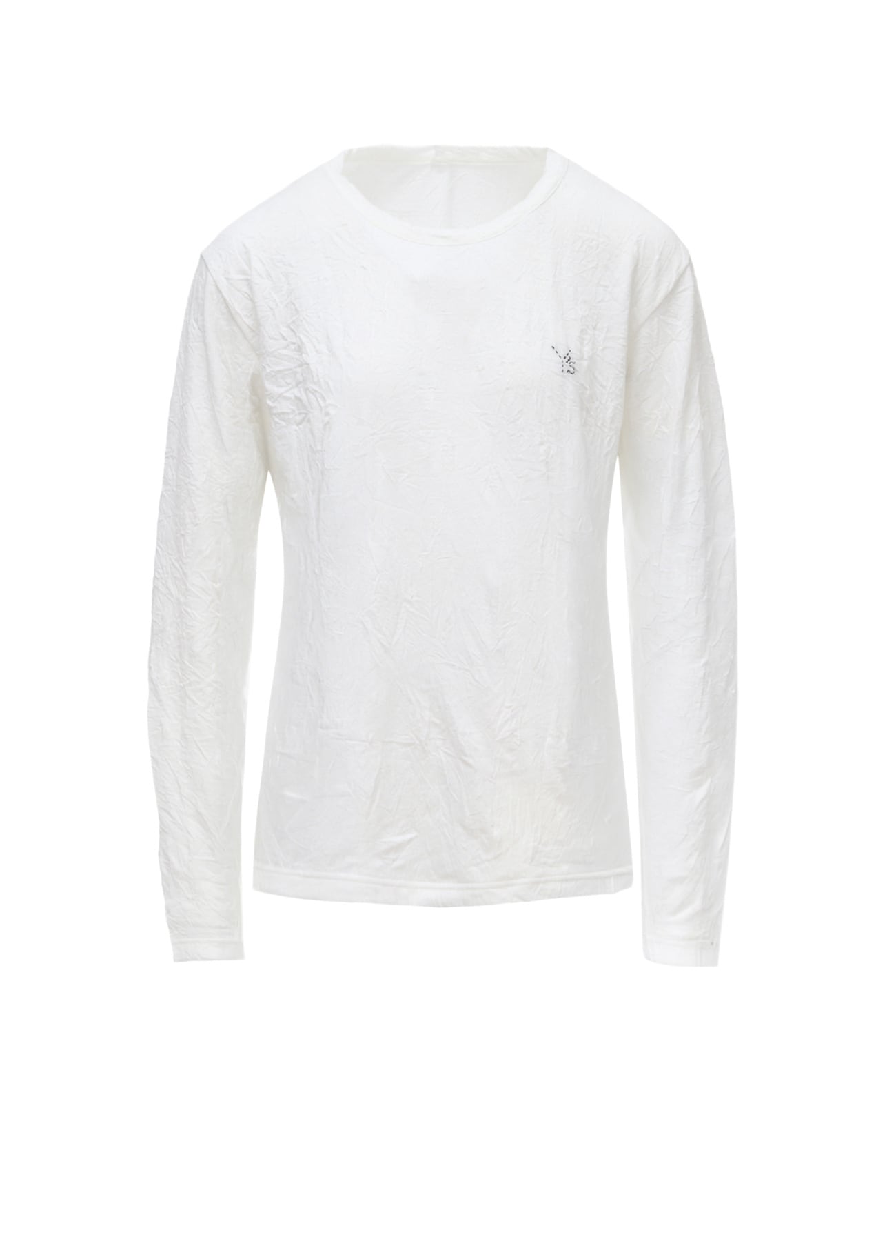 COTTON JERSEY Y'S STITCH LONG SLEEVE T-SHIRT