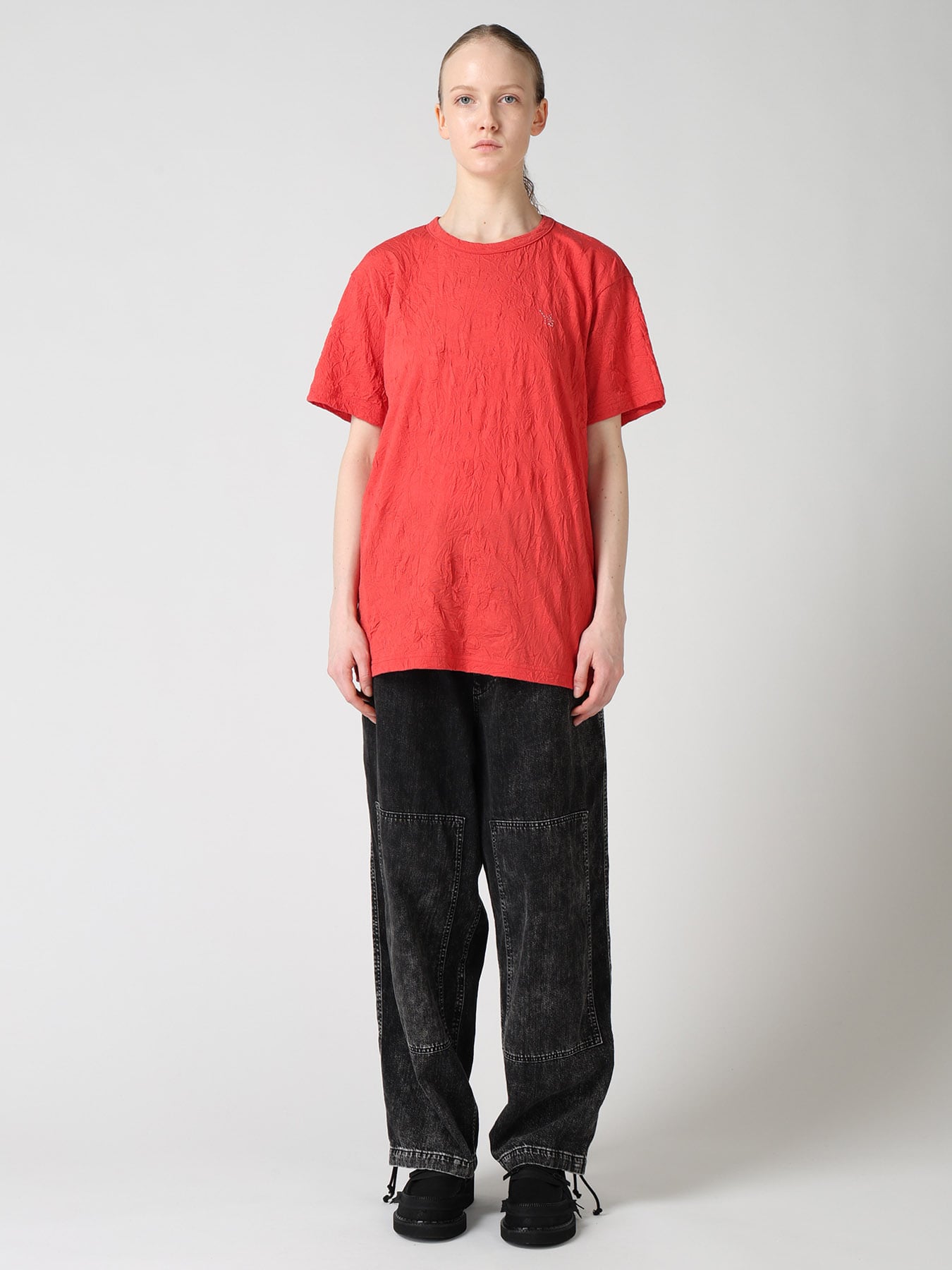 COTTON JERSEY Y'S STITCH BIG T-SHIRT