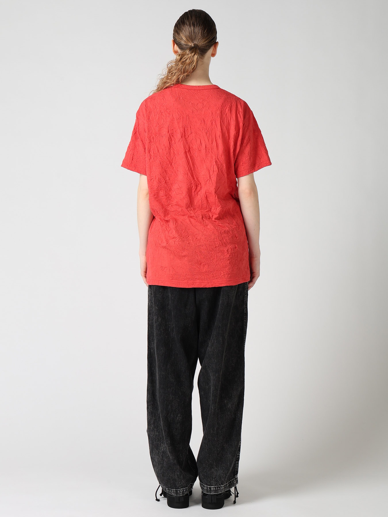 COTTON JERSEY Y'S STITCH BIG T-SHIRT