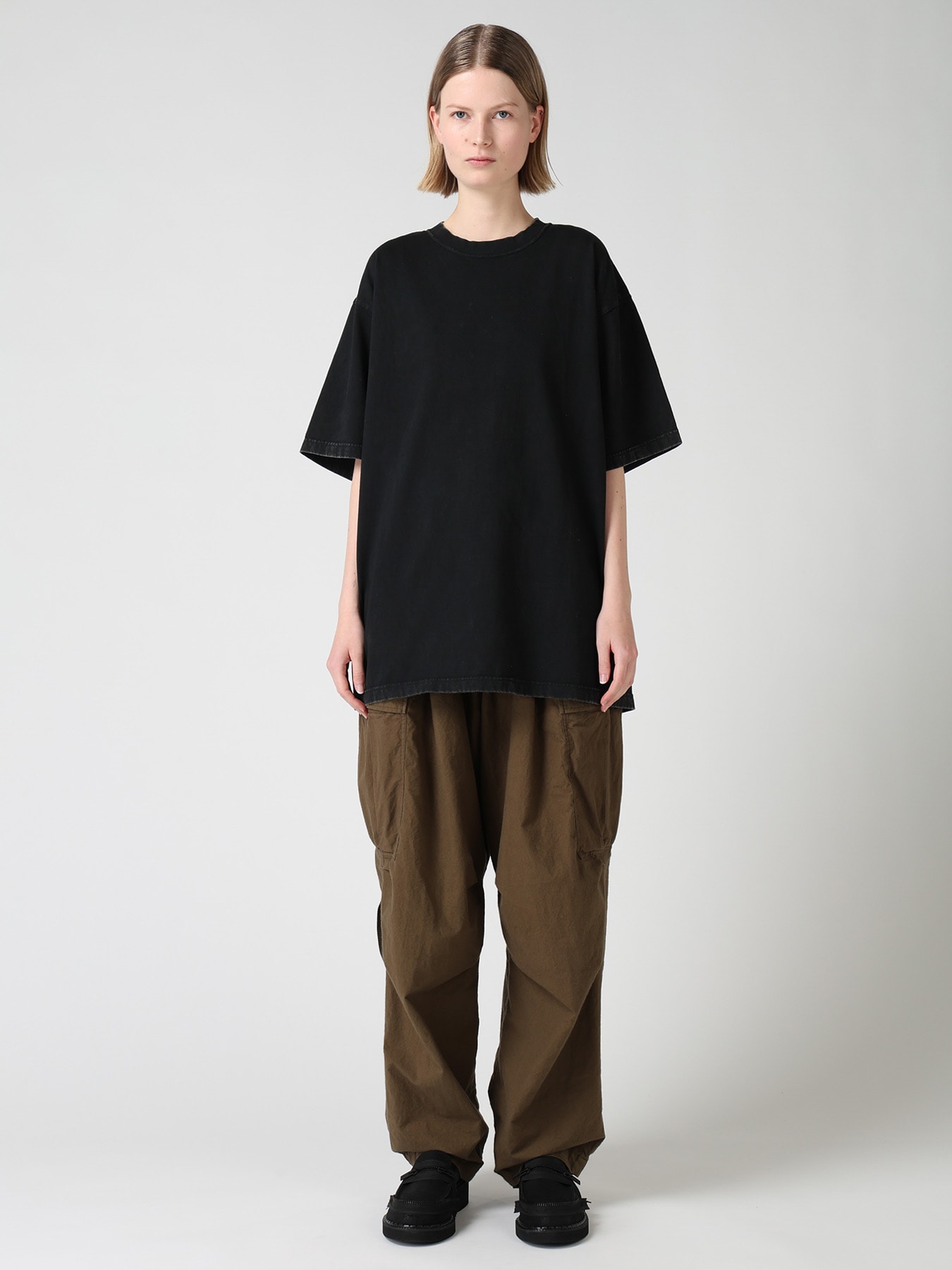 7.4OZ SULFUR DYED JERSEY T-SHIRT