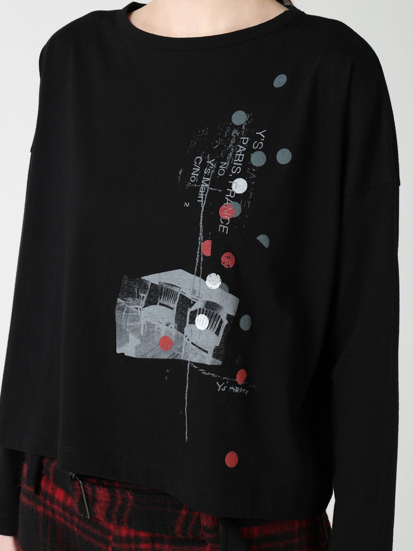 ATELIER PIGMENT PRINTED OVERSIZED T-SHIRT