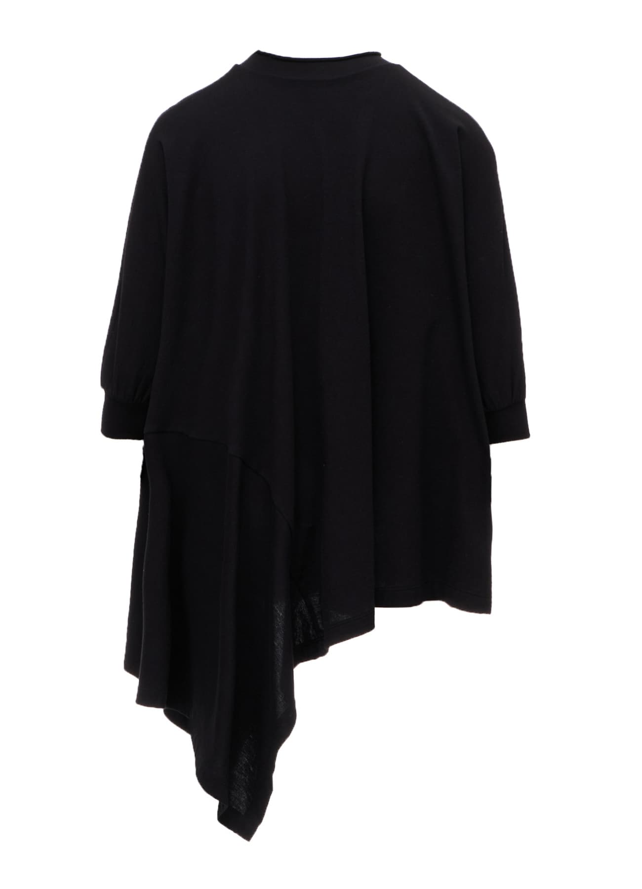ATELIER PIGMENT PRINTED ASYMMETRIC DOLMAN SLEEVE T-SHIRT