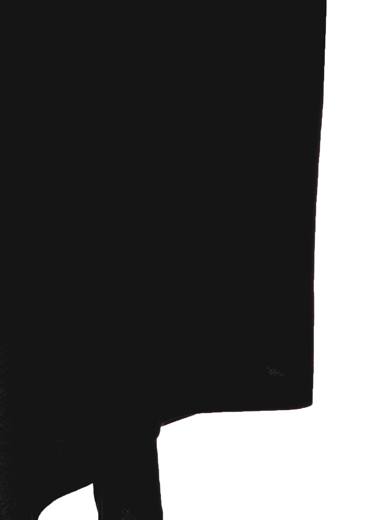 ATELIER PIGMENT PRINTED ASYMMETRIC DOLMAN SLEEVE T-SHIRT