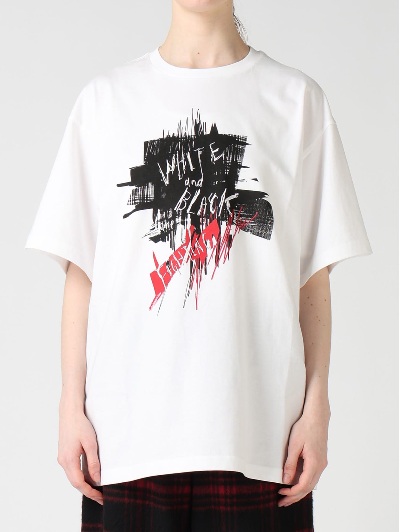 6.5OZ JERSEY MESSAGE PRINT T-SHIRT A