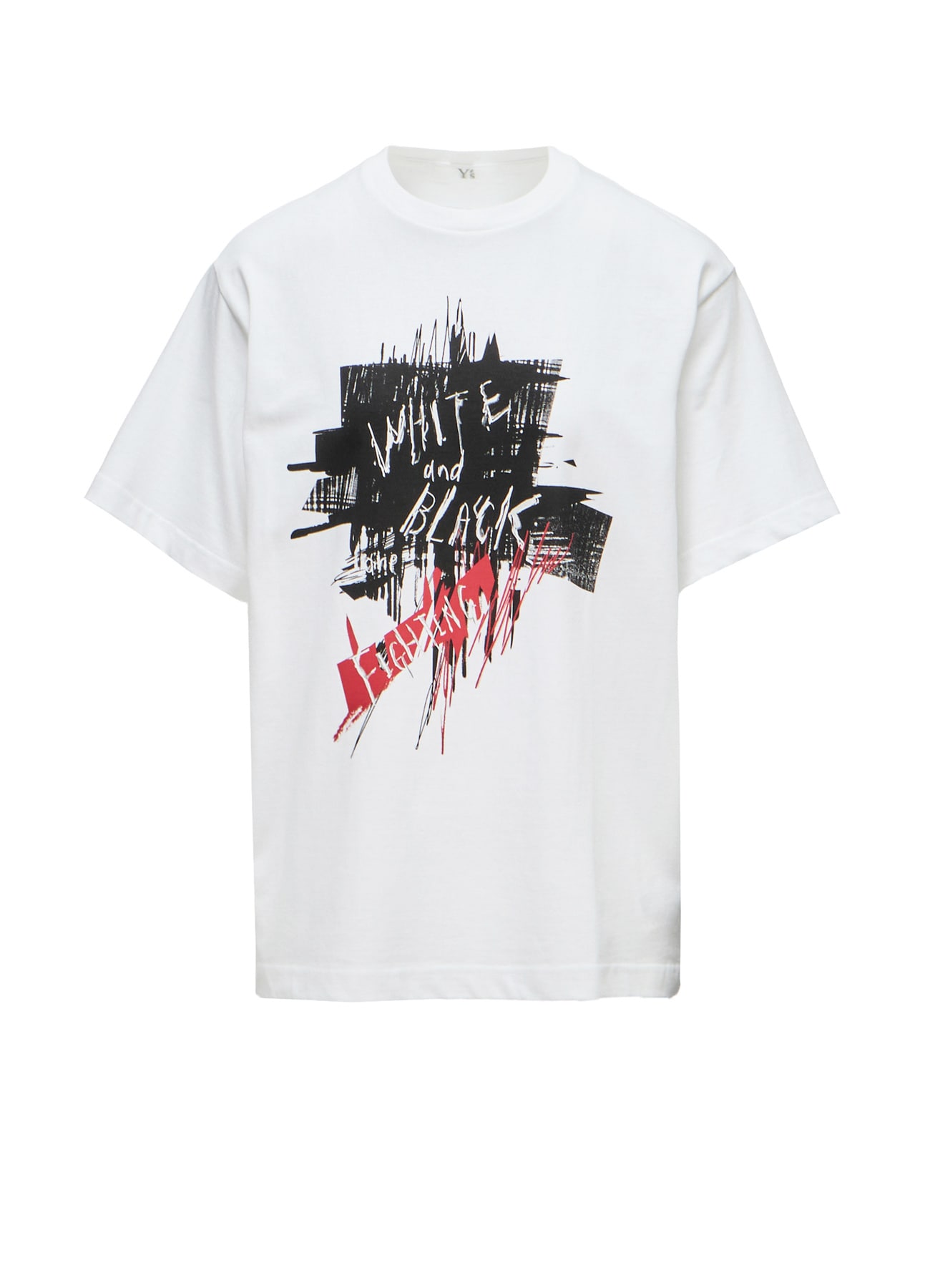 6.5OZ JERSEY MESSAGE PRINT T-SHIRT A