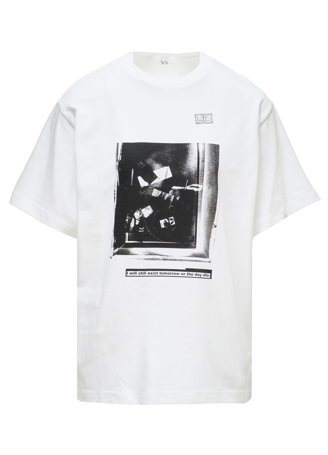 6.5OZ JERSEY MESSAGE PRINT T-SHIRT B