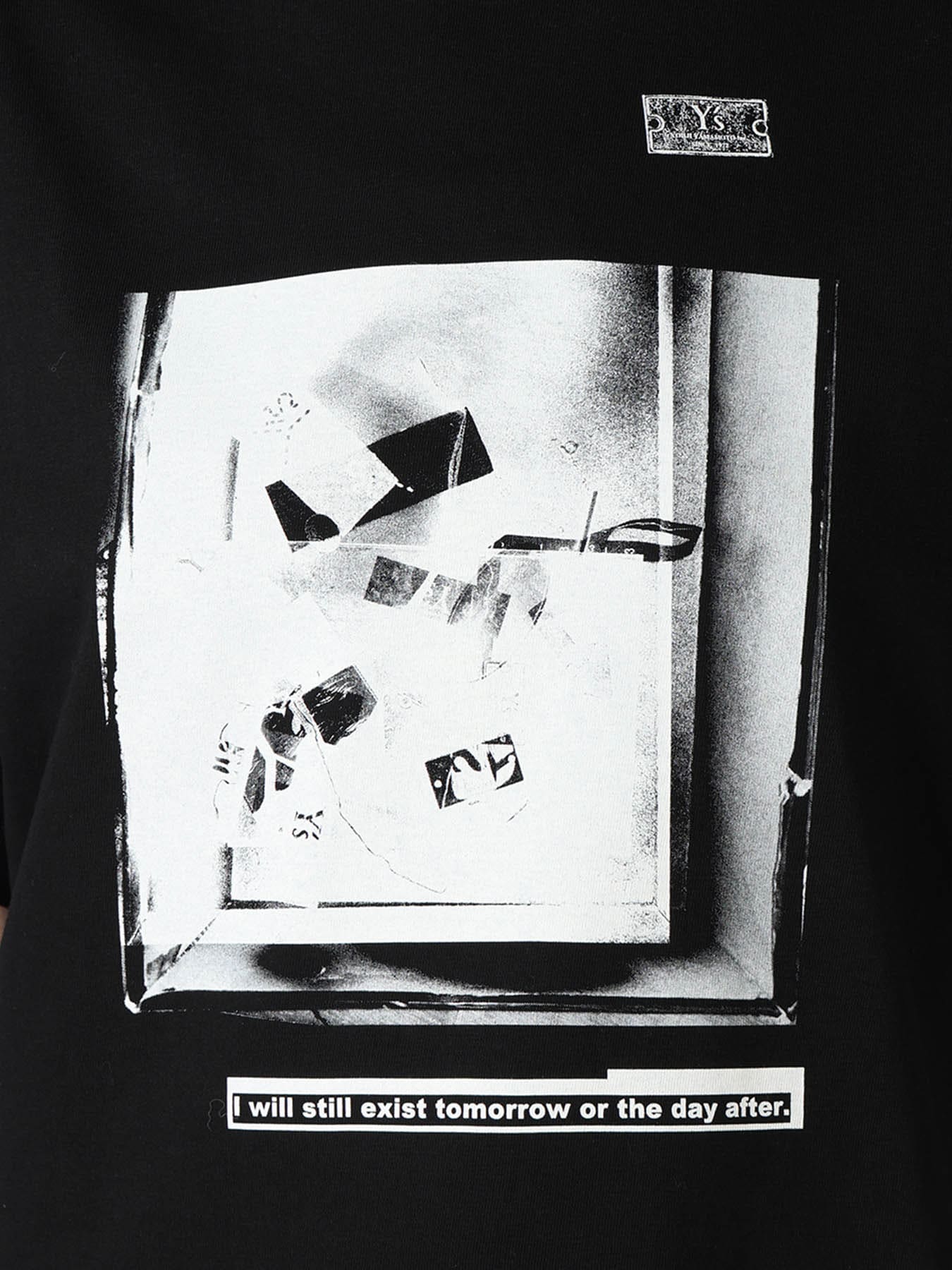 6.5OZ JERSEY MESSAGE PRINT T-SHIRT B