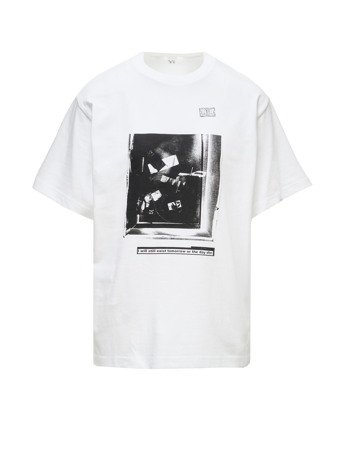 6.5OZ JERSEY MESSAGE PRINT T-SHIRT B