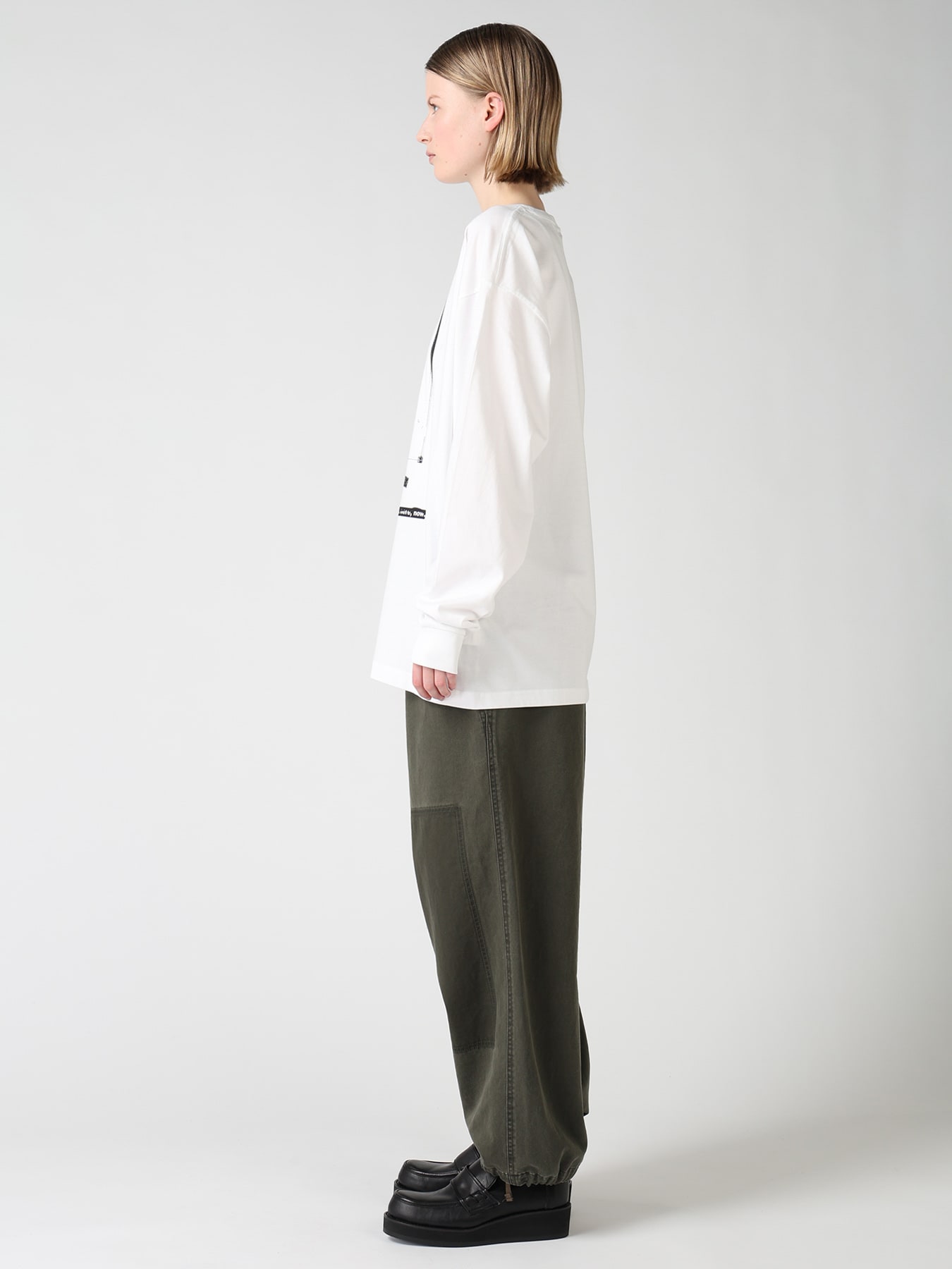6.5OZ JERSEY MESSAGE PRINT LONG SLEEVE T-SHIRT B