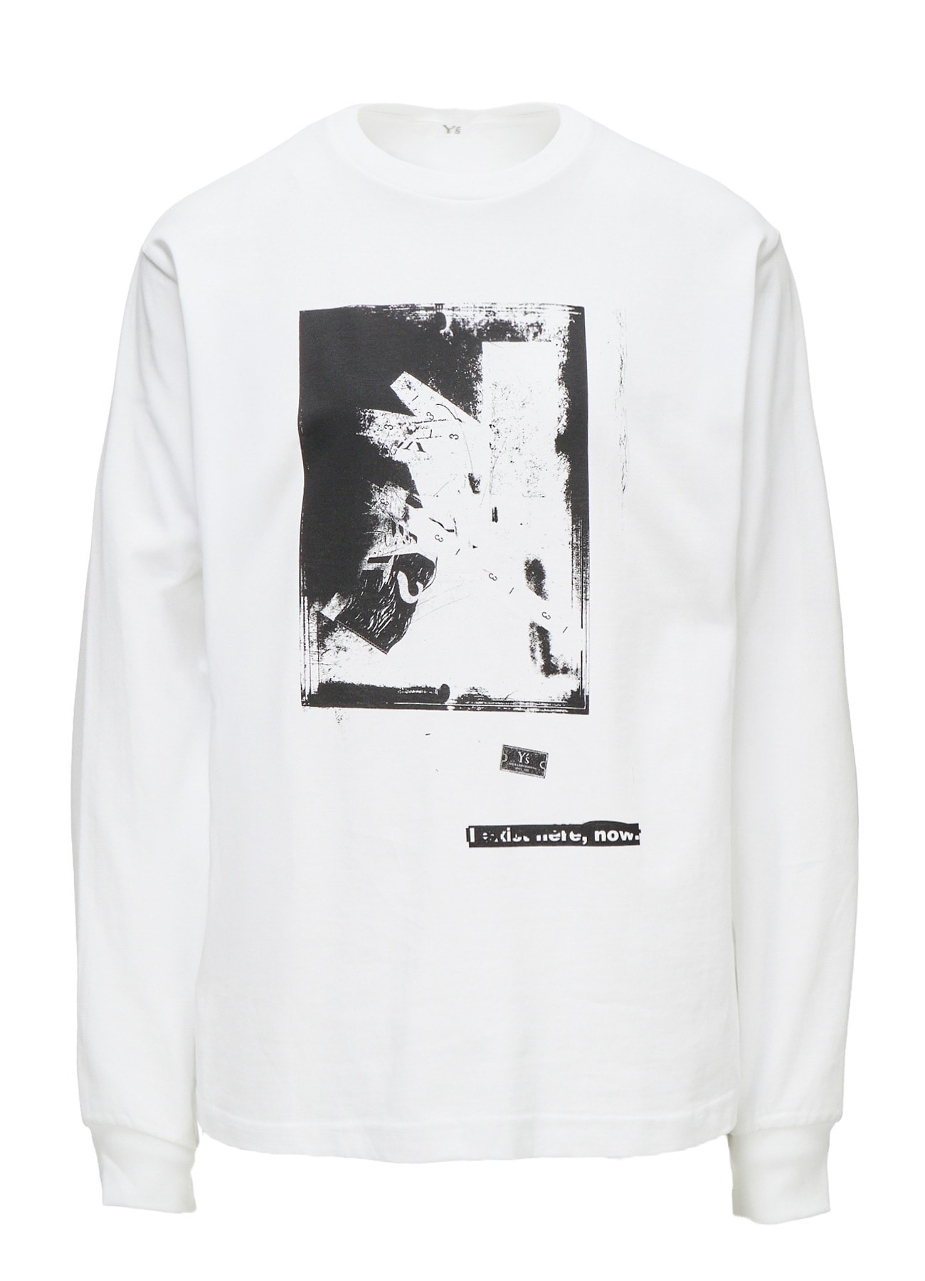 6.5OZ JERSEY MESSAGE PRINT LONG SLEEVE T-SHIRT B