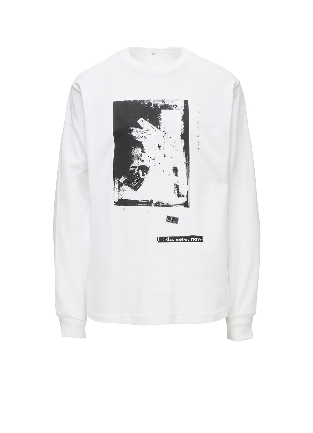 6.5OZ JERSEY MESSAGE PRINT LONG SLEEVE T-SHIRT B