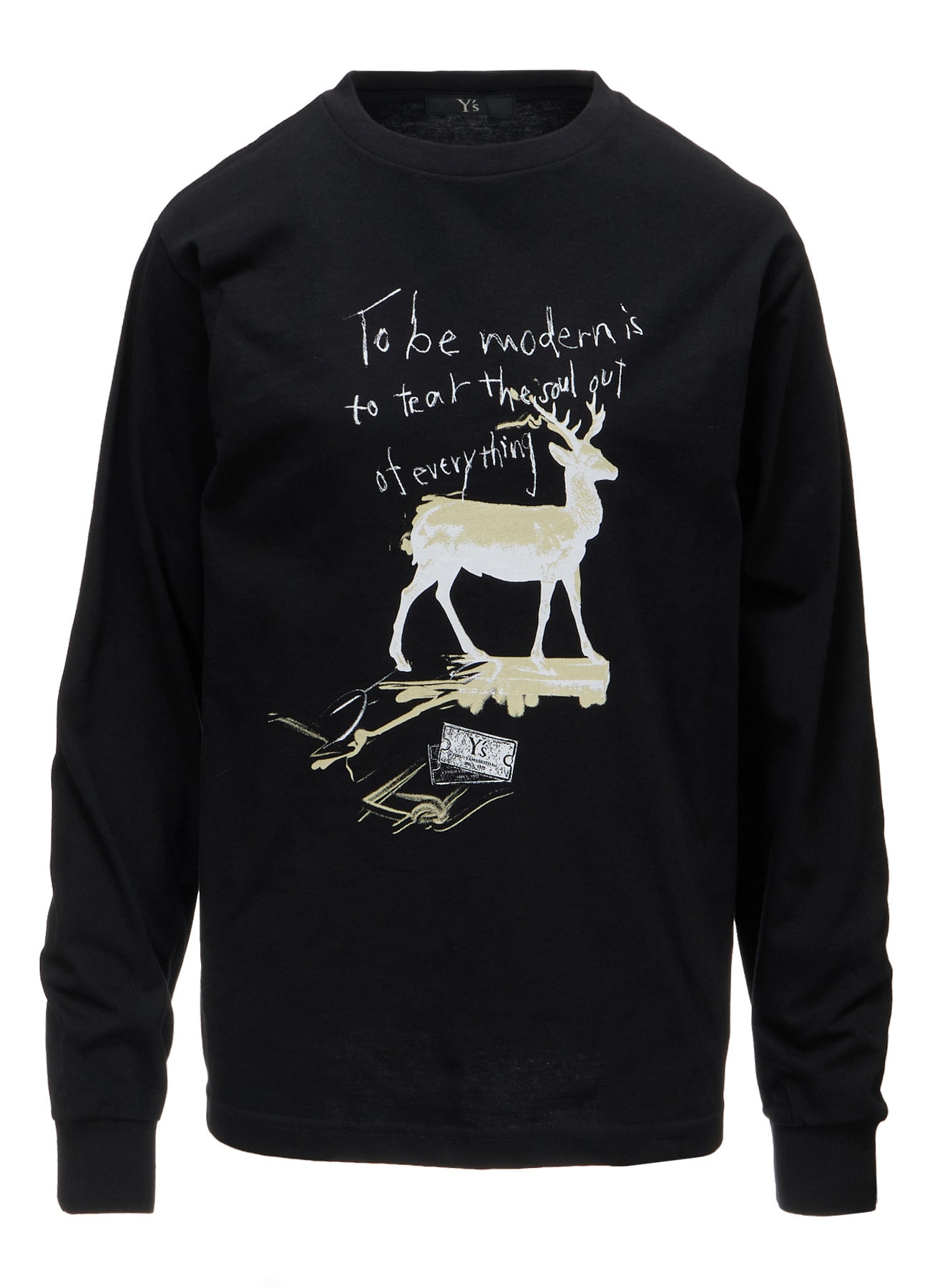 6.5 OZ JERSEY DEER PRINT T-SHIRT