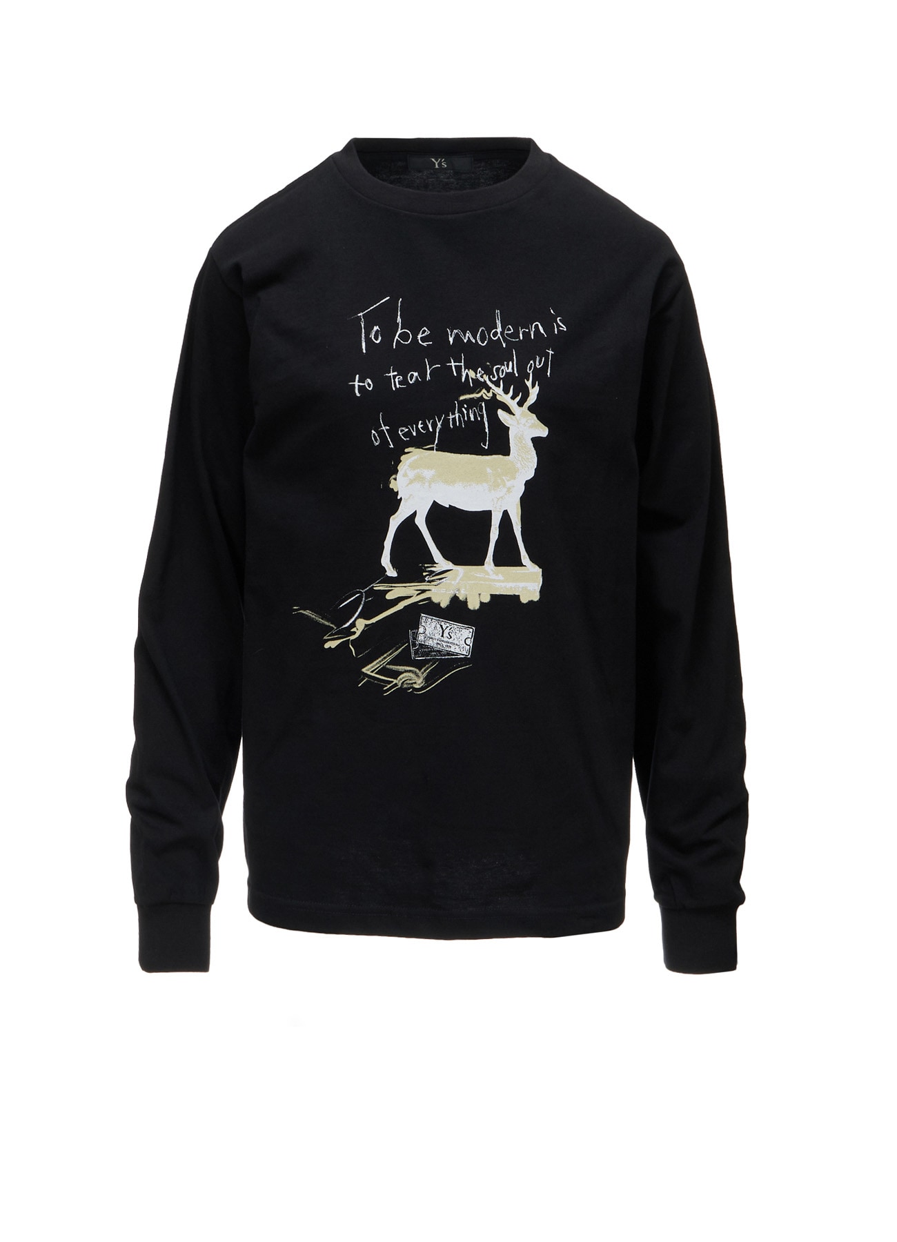 6.5 OZ JERSEY DEER PRINT T-SHIRT