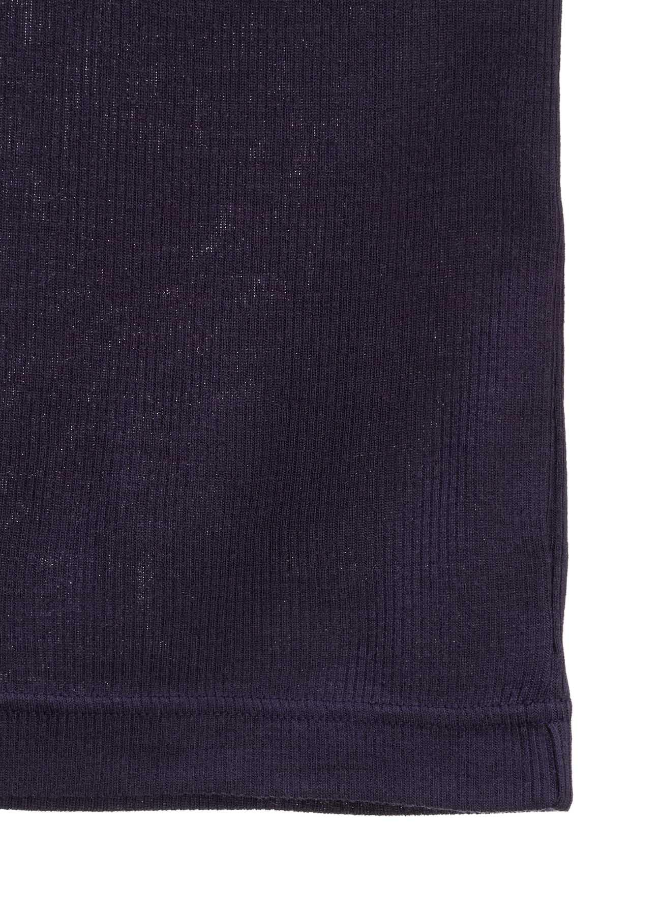 DOT PRINT TULLE HIGH NECK T-SHIRT